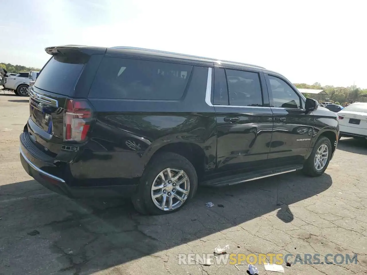 3 Photograph of a damaged car 1GNSKCKD4PR457170 CHEVROLET SUBURBAN 2023