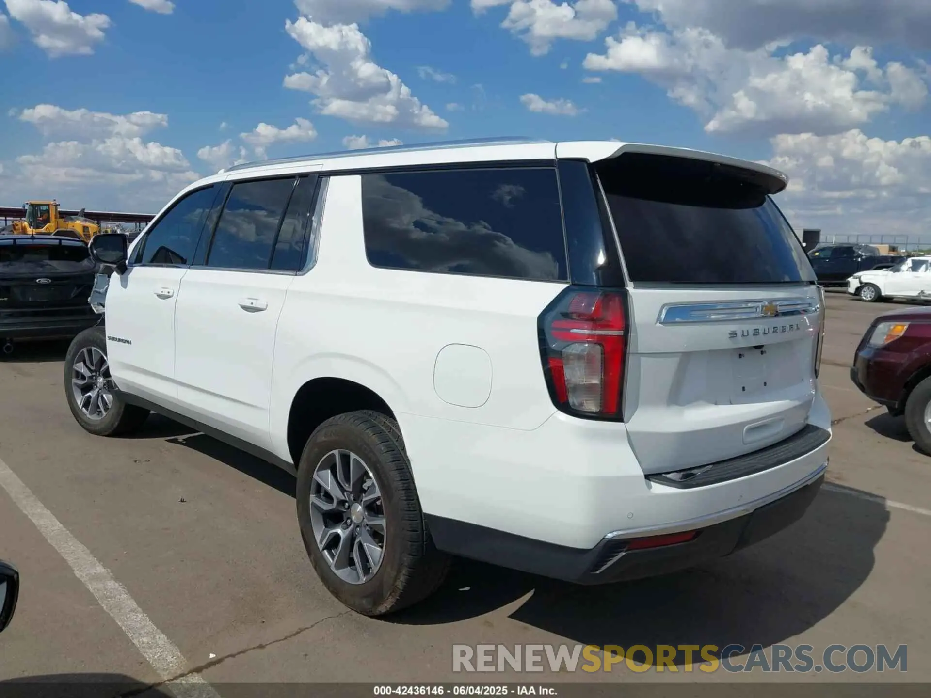 3 Photograph of a damaged car 1GNSKCKD6PR120127 CHEVROLET SUBURBAN 2023
