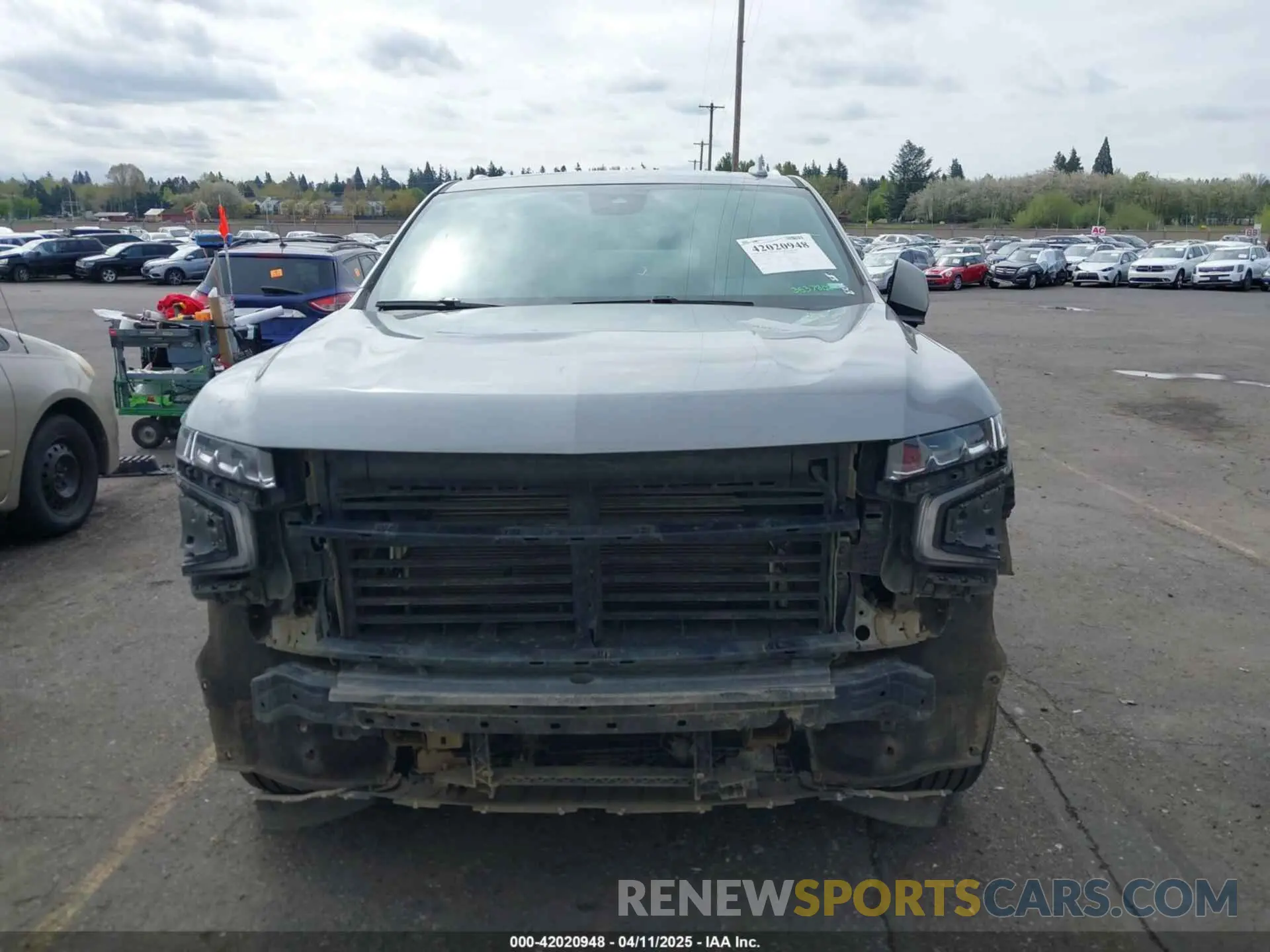 13 Photograph of a damaged car 1GNSKCKD6PR410867 CHEVROLET SUBURBAN 2023
