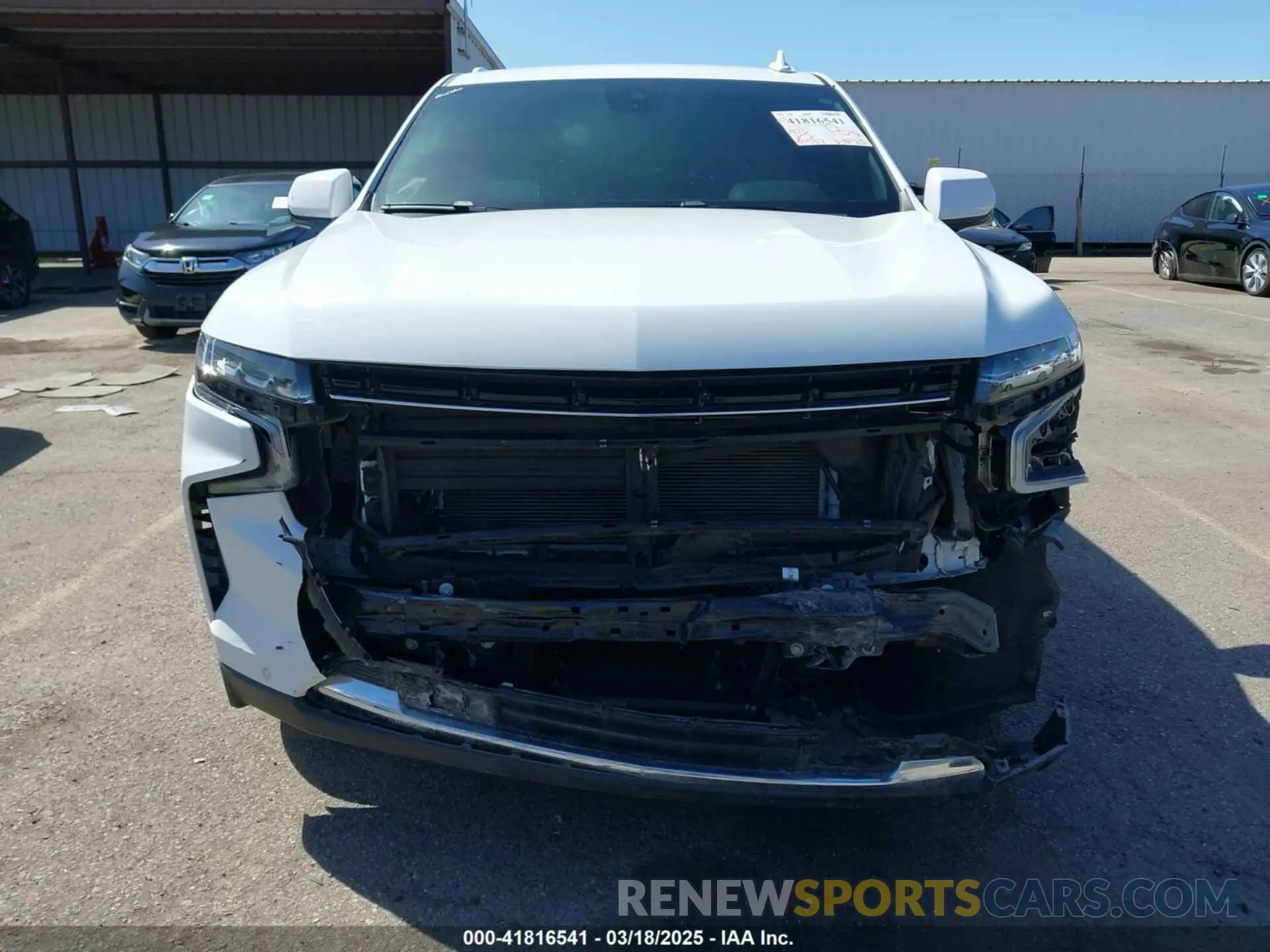 13 Photograph of a damaged car 1GNSKCKD9PR339180 CHEVROLET SUBURBAN 2023