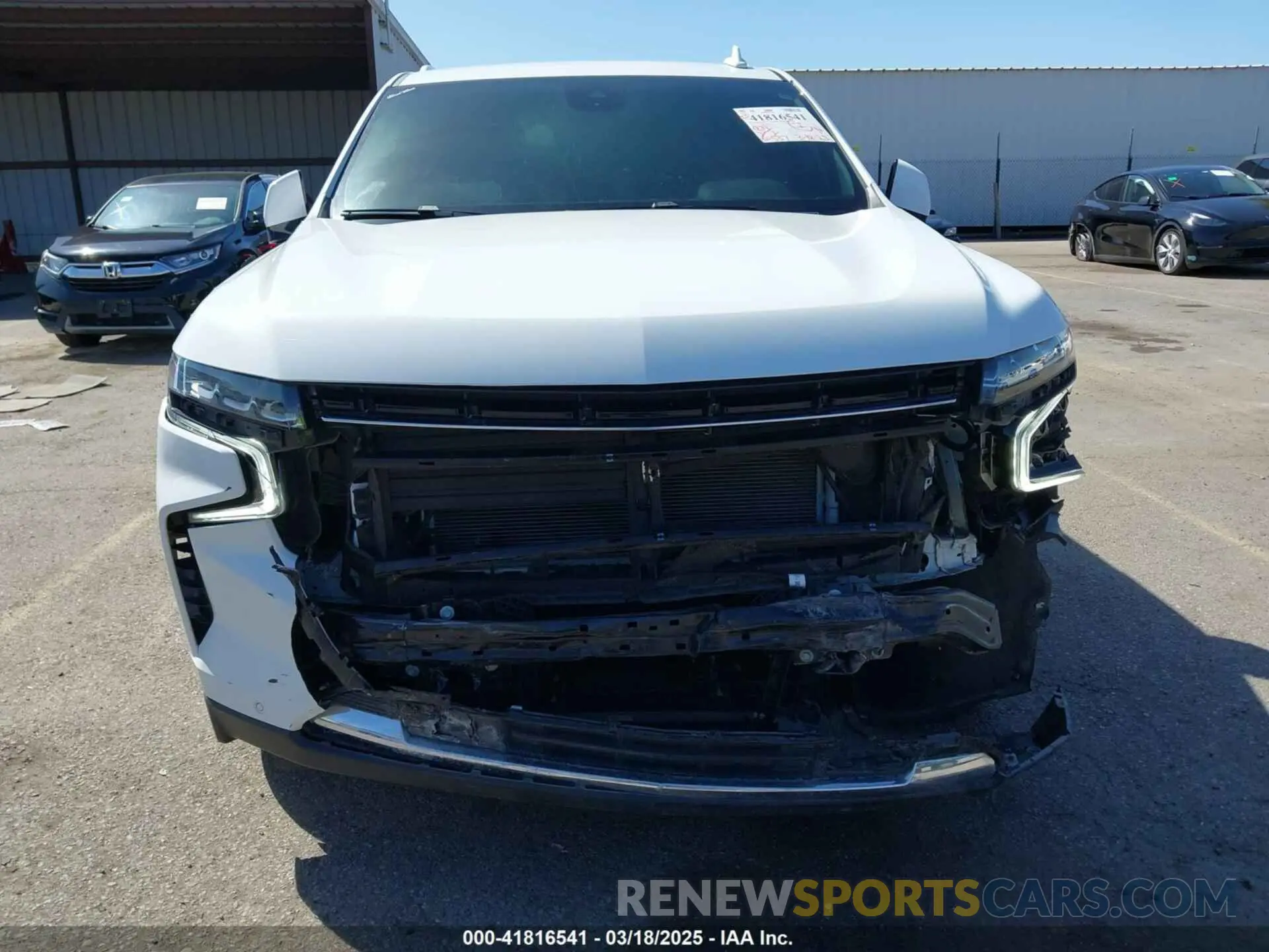 6 Photograph of a damaged car 1GNSKCKD9PR339180 CHEVROLET SUBURBAN 2023