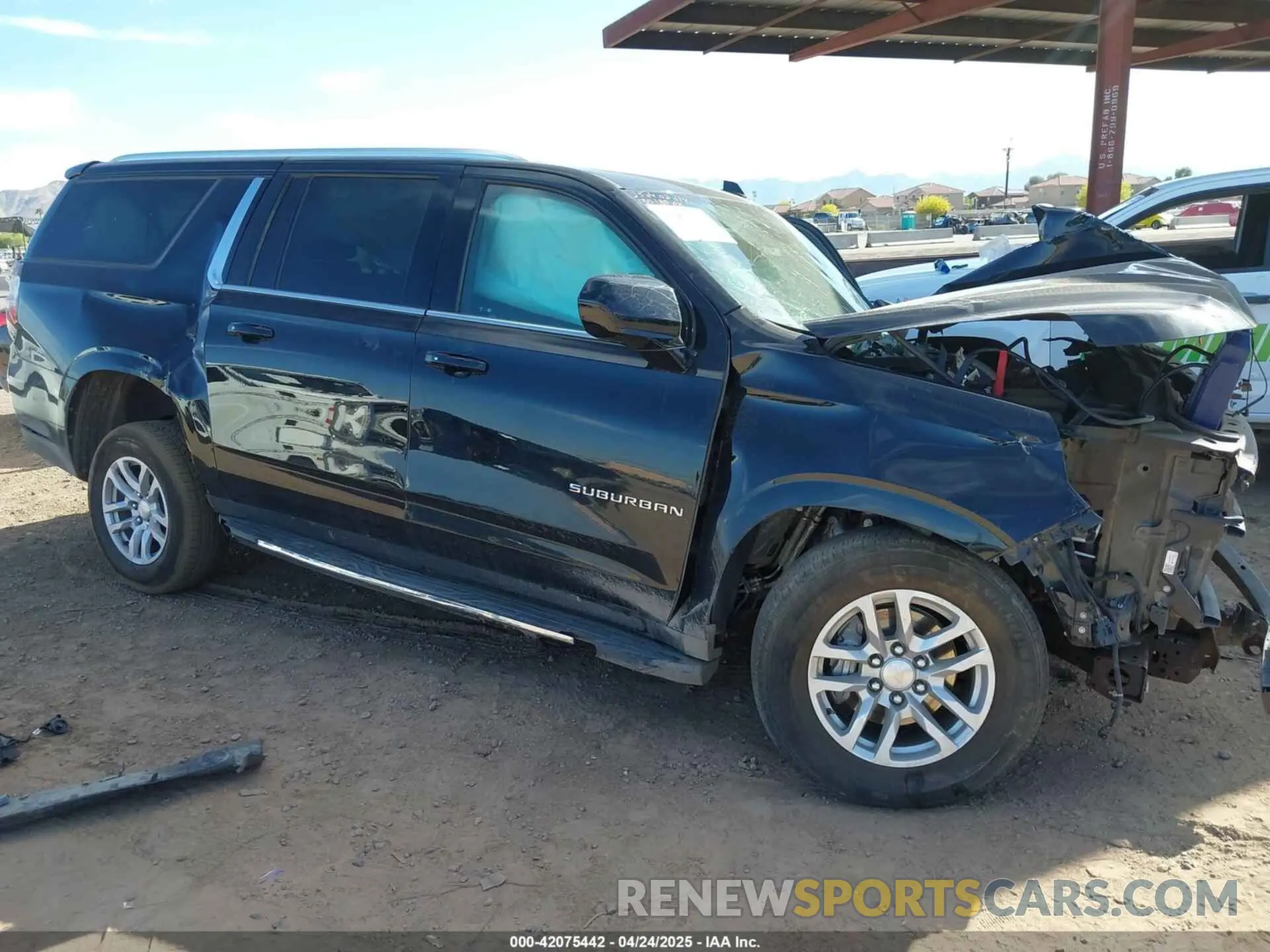 1 Photograph of a damaged car 1GNSKCKD9PR380201 CHEVROLET SUBURBAN 2023