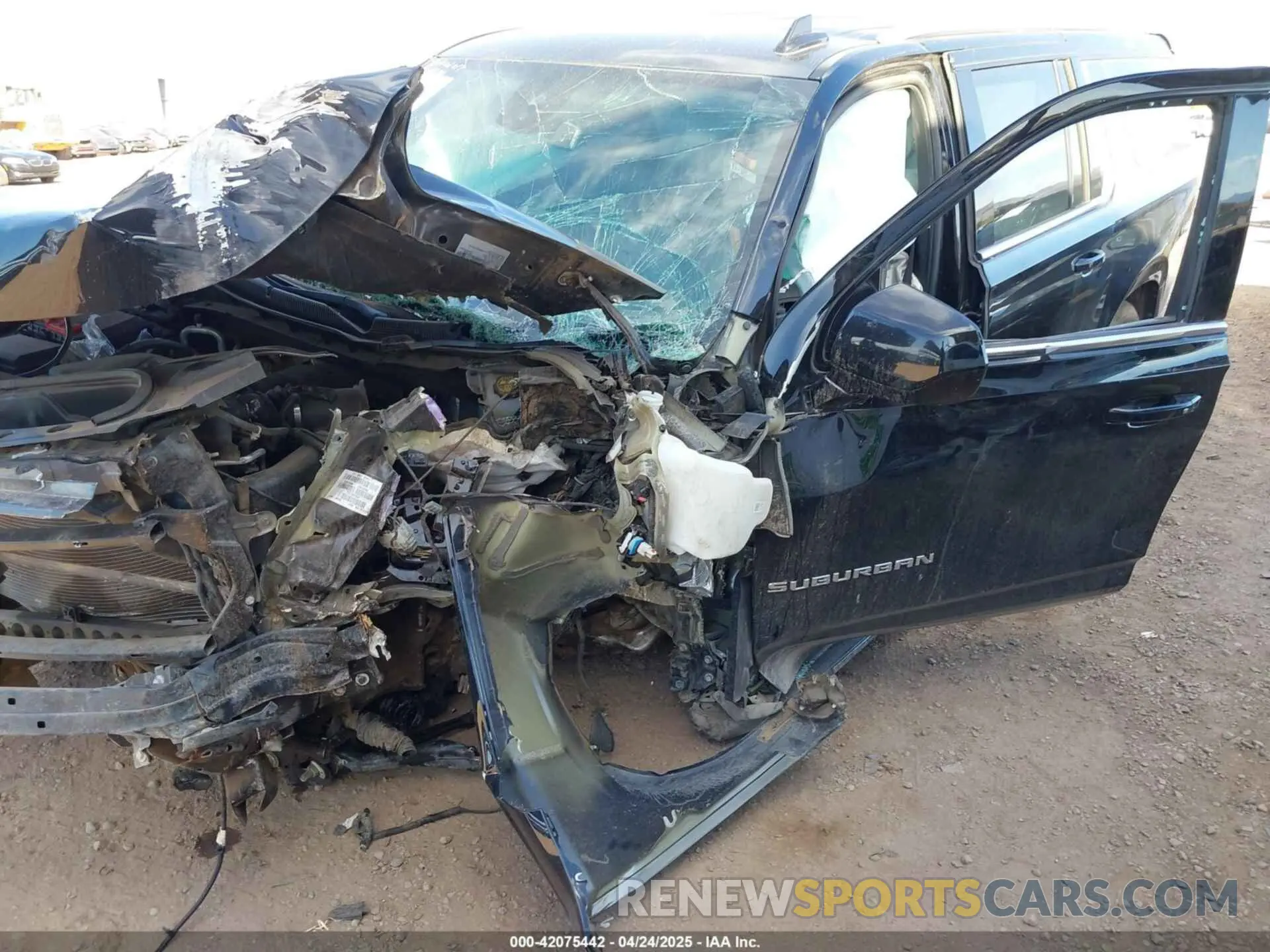 6 Photograph of a damaged car 1GNSKCKD9PR380201 CHEVROLET SUBURBAN 2023