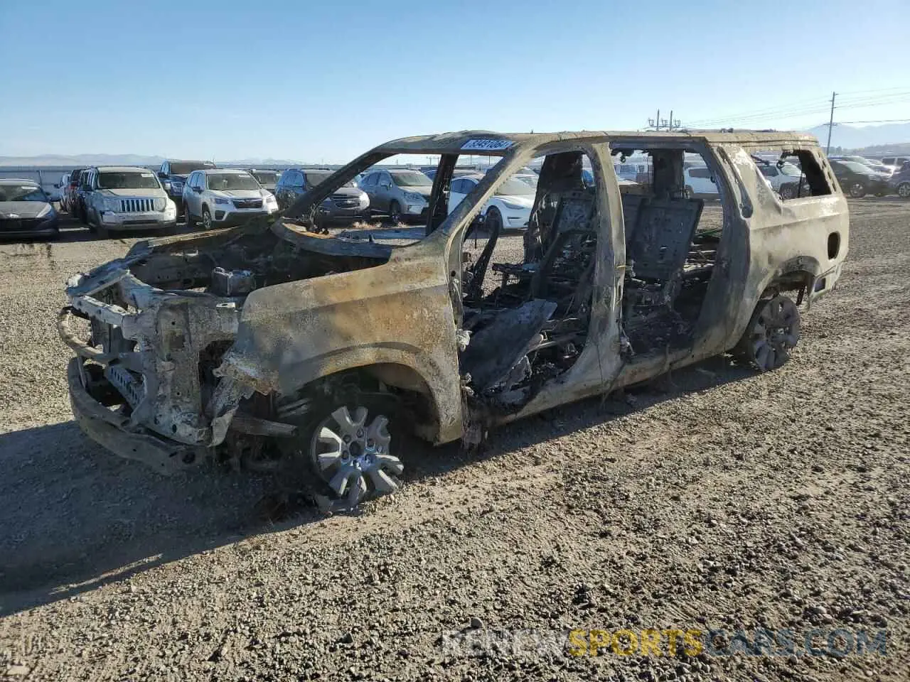 1 Photograph of a damaged car 1GNSKCKT9PR453073 CHEVROLET SUBURBAN 2023