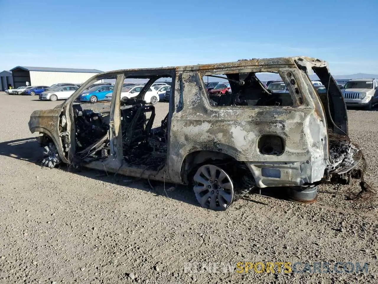 2 Photograph of a damaged car 1GNSKCKT9PR453073 CHEVROLET SUBURBAN 2023