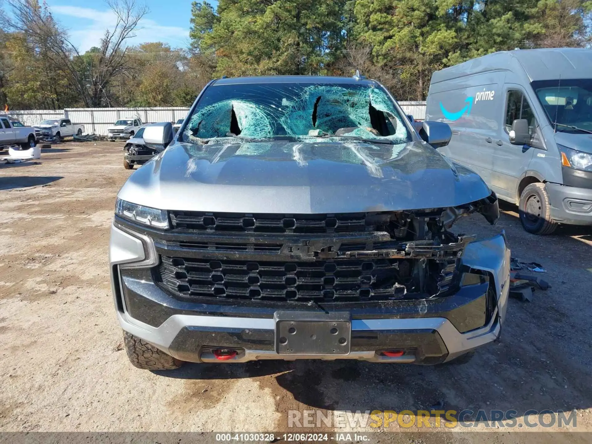 13 Photograph of a damaged car 1GNSKDKD6PR122790 CHEVROLET SUBURBAN 2023