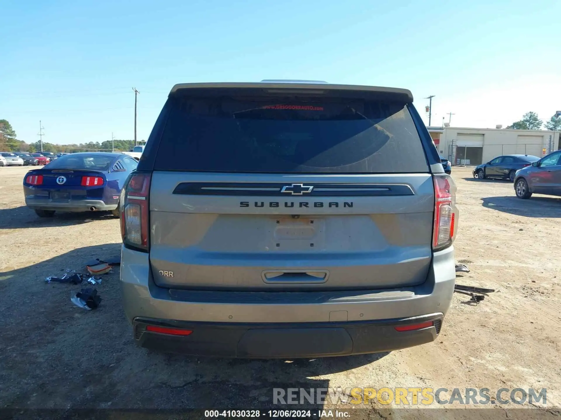 17 Photograph of a damaged car 1GNSKDKD6PR122790 CHEVROLET SUBURBAN 2023
