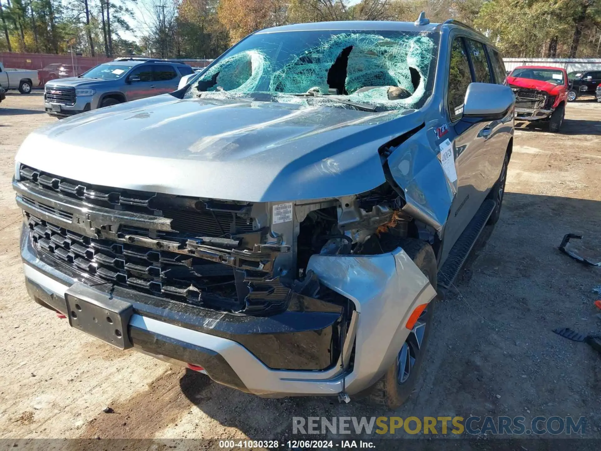 6 Photograph of a damaged car 1GNSKDKD6PR122790 CHEVROLET SUBURBAN 2023