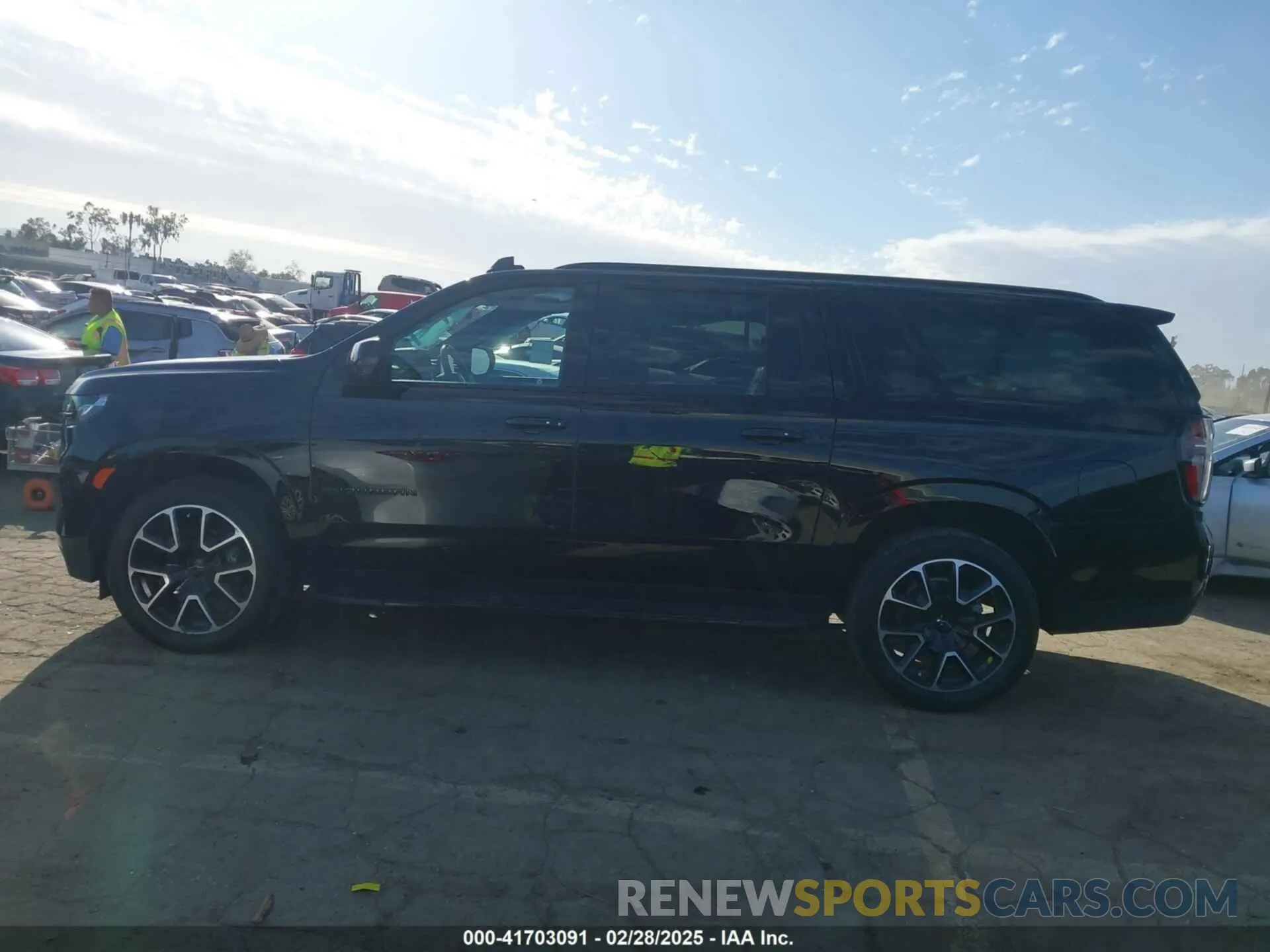 14 Photograph of a damaged car 1GNSKEKD2PR367074 CHEVROLET SUBURBAN 2023