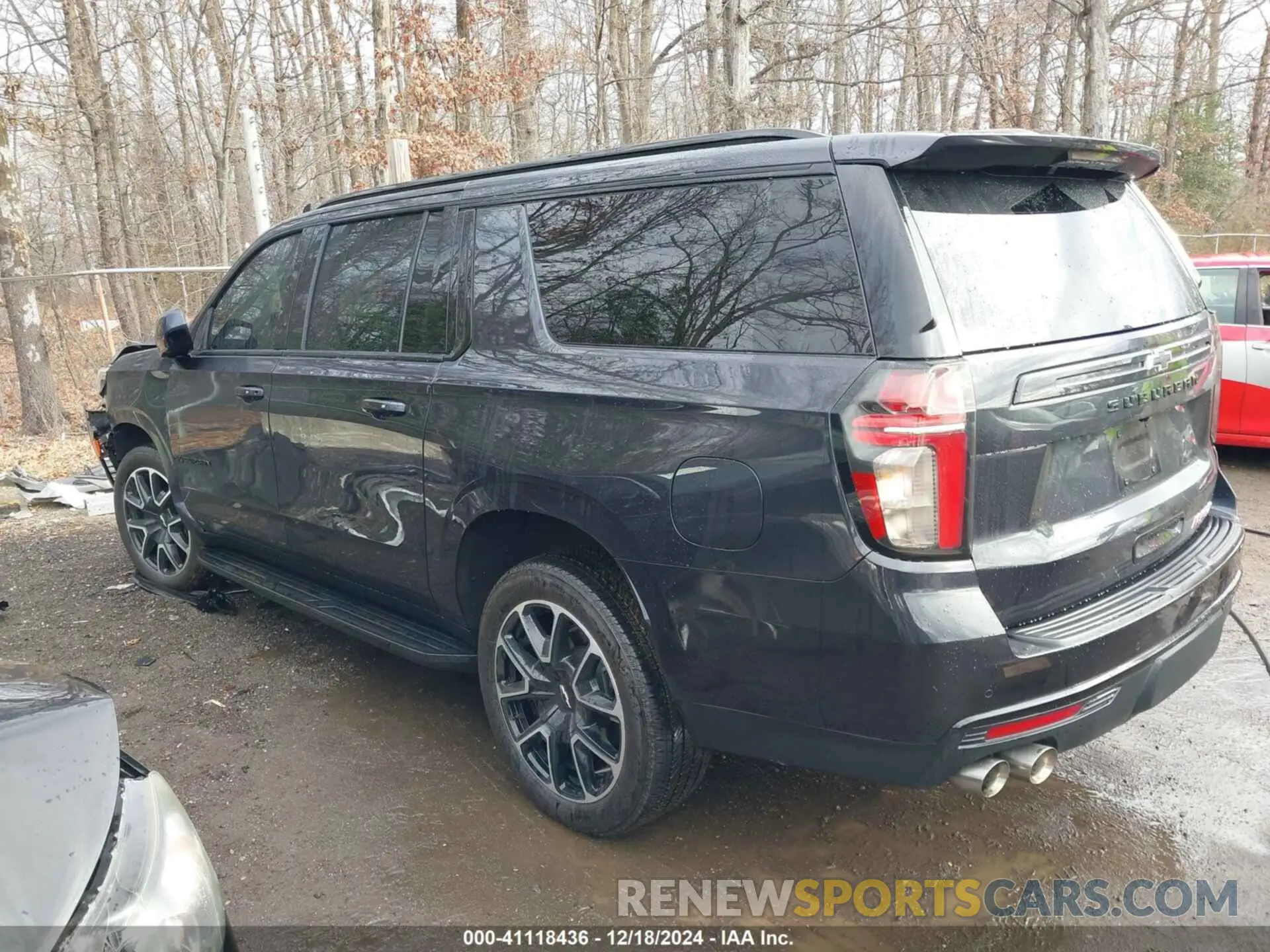 3 Photograph of a damaged car 1GNSKEKL9PR289562 CHEVROLET SUBURBAN 2023