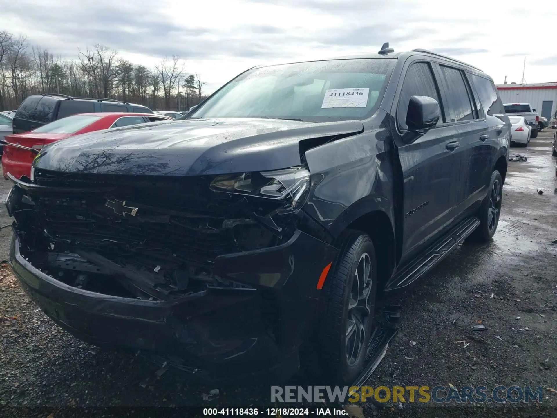 6 Photograph of a damaged car 1GNSKEKL9PR289562 CHEVROLET SUBURBAN 2023