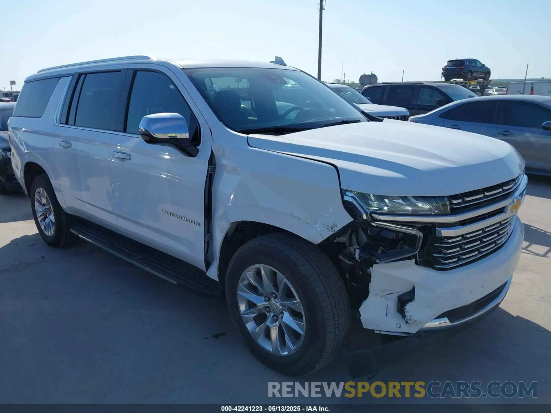 1 Photograph of a damaged car 1GNSKFKD0PR330658 CHEVROLET SUBURBAN 2023