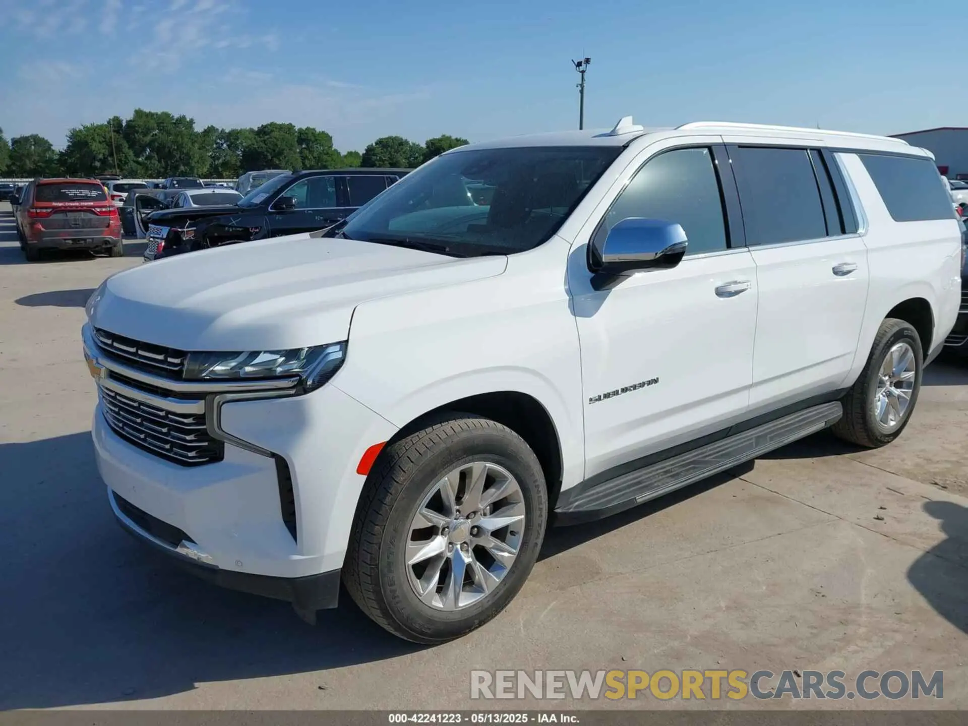 2 Photograph of a damaged car 1GNSKFKD0PR330658 CHEVROLET SUBURBAN 2023