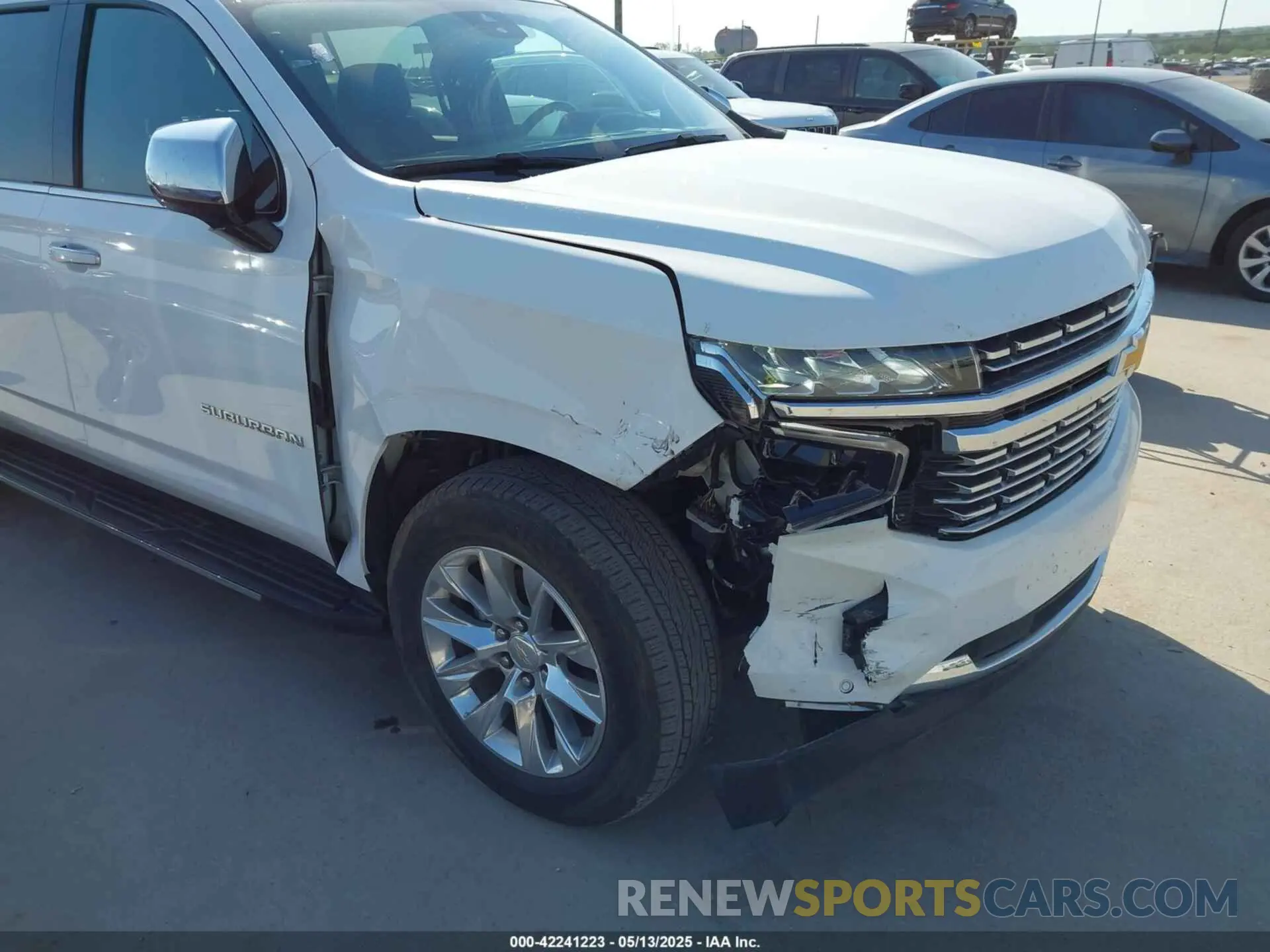 6 Photograph of a damaged car 1GNSKFKD0PR330658 CHEVROLET SUBURBAN 2023