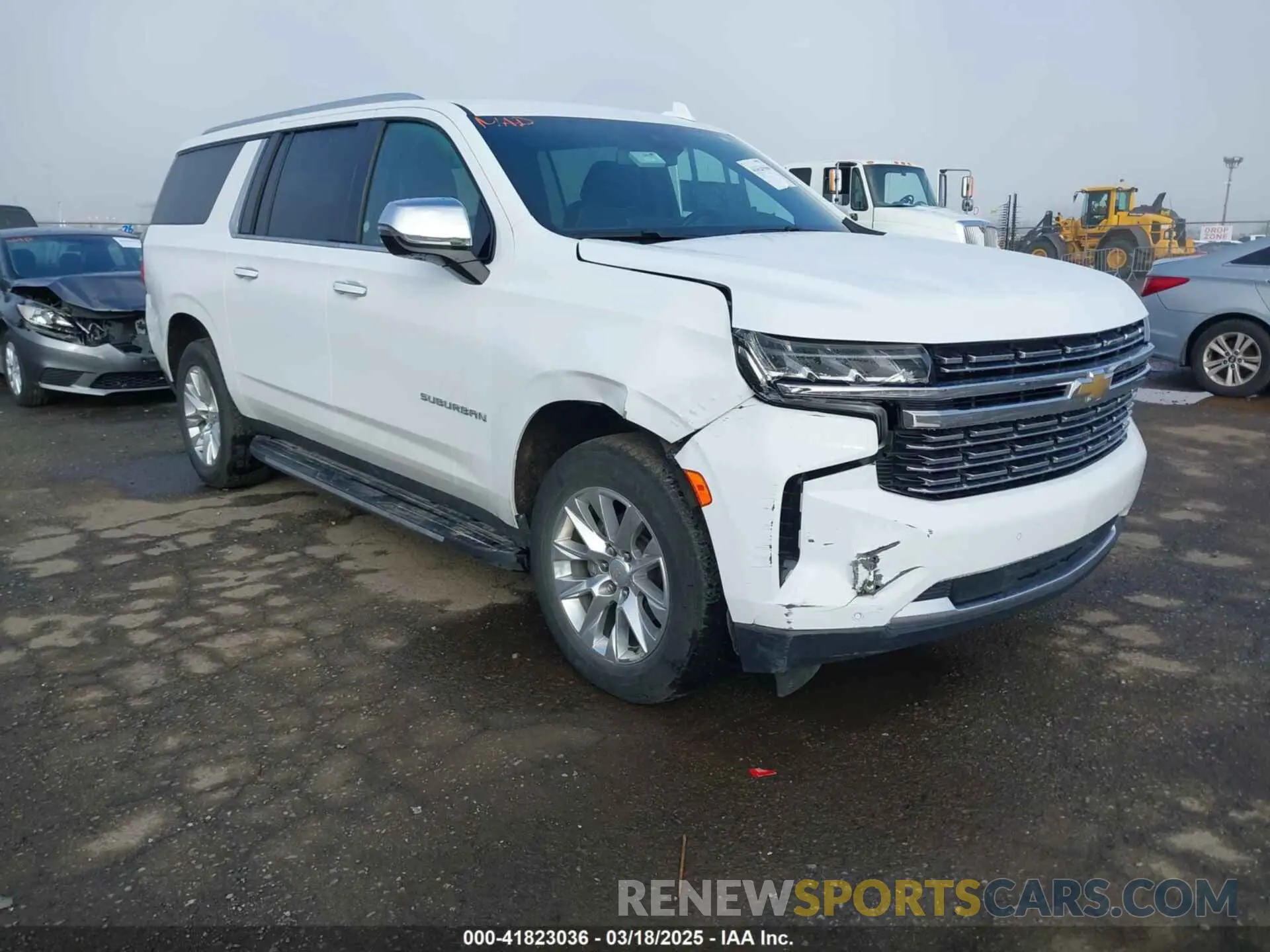 1 Photograph of a damaged car 1GNSKFKD1PR253914 CHEVROLET SUBURBAN 2023