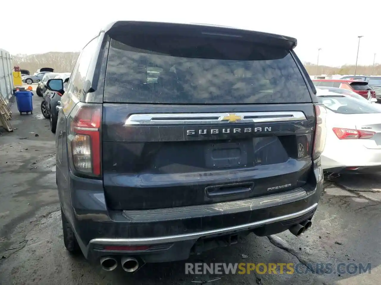 6 Photograph of a damaged car 1GNSKFKD1PR266596 CHEVROLET SUBURBAN 2023