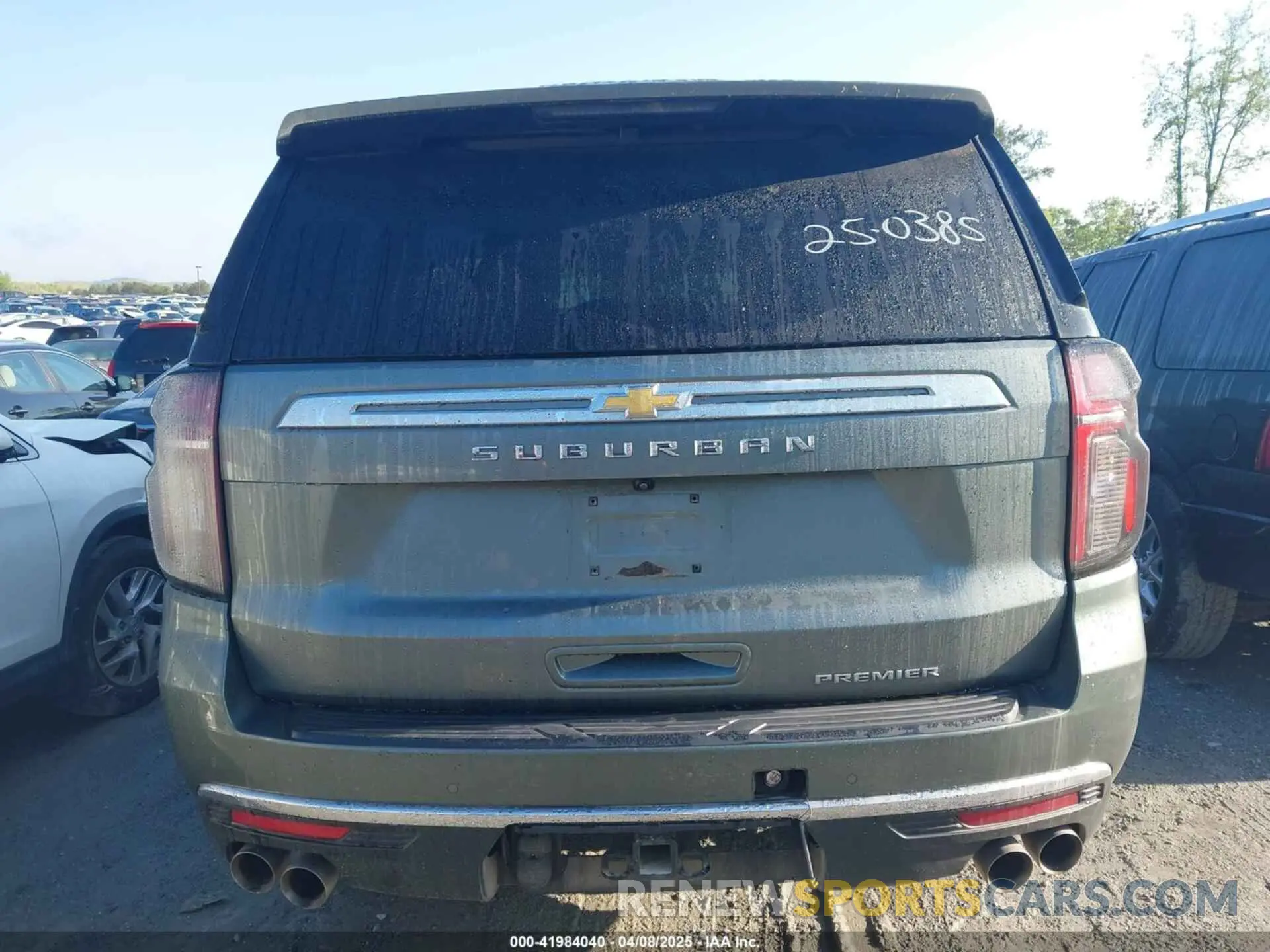16 Photograph of a damaged car 1GNSKFKD4PR375702 CHEVROLET SUBURBAN 2023