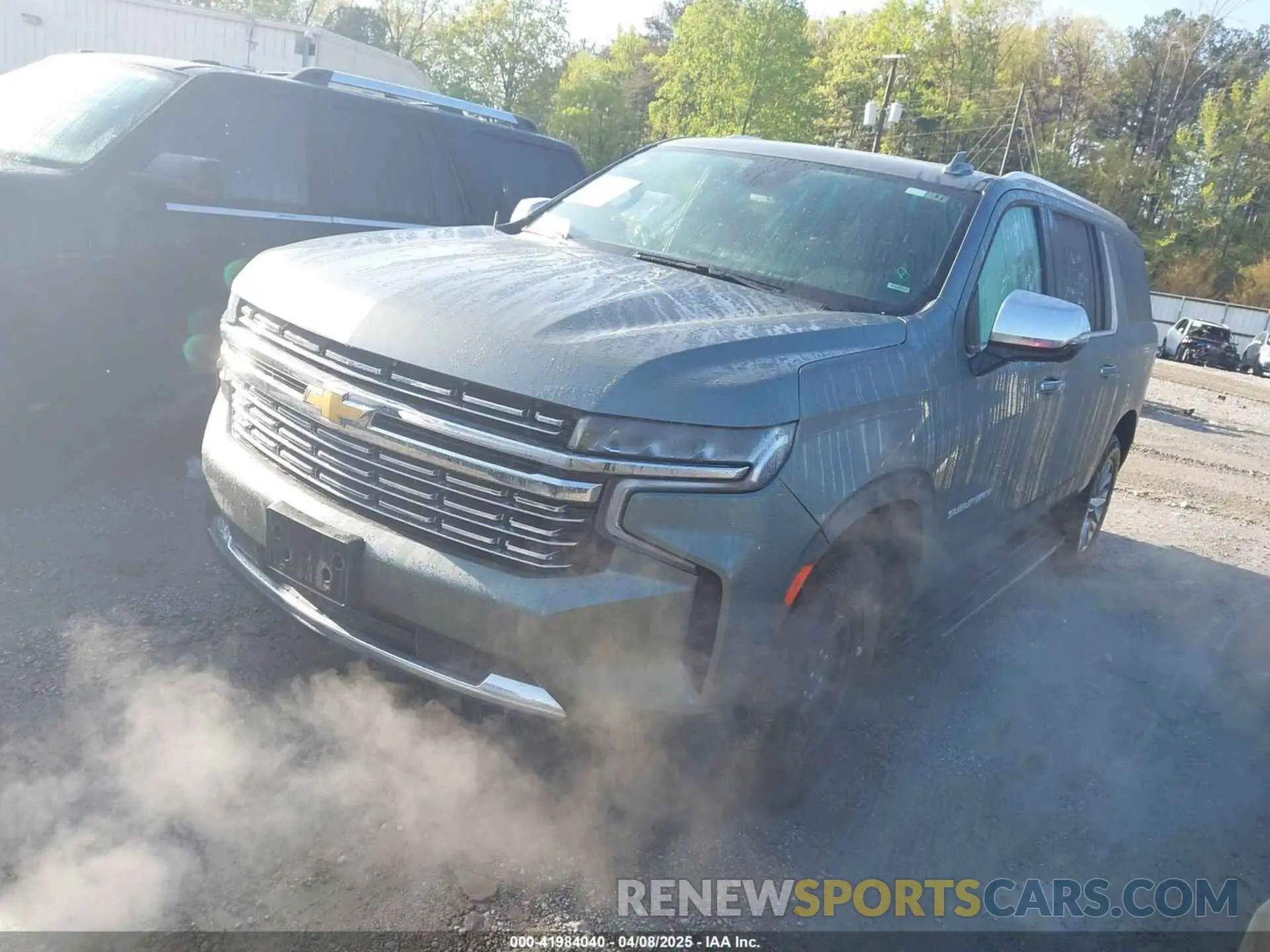 2 Photograph of a damaged car 1GNSKFKD4PR375702 CHEVROLET SUBURBAN 2023