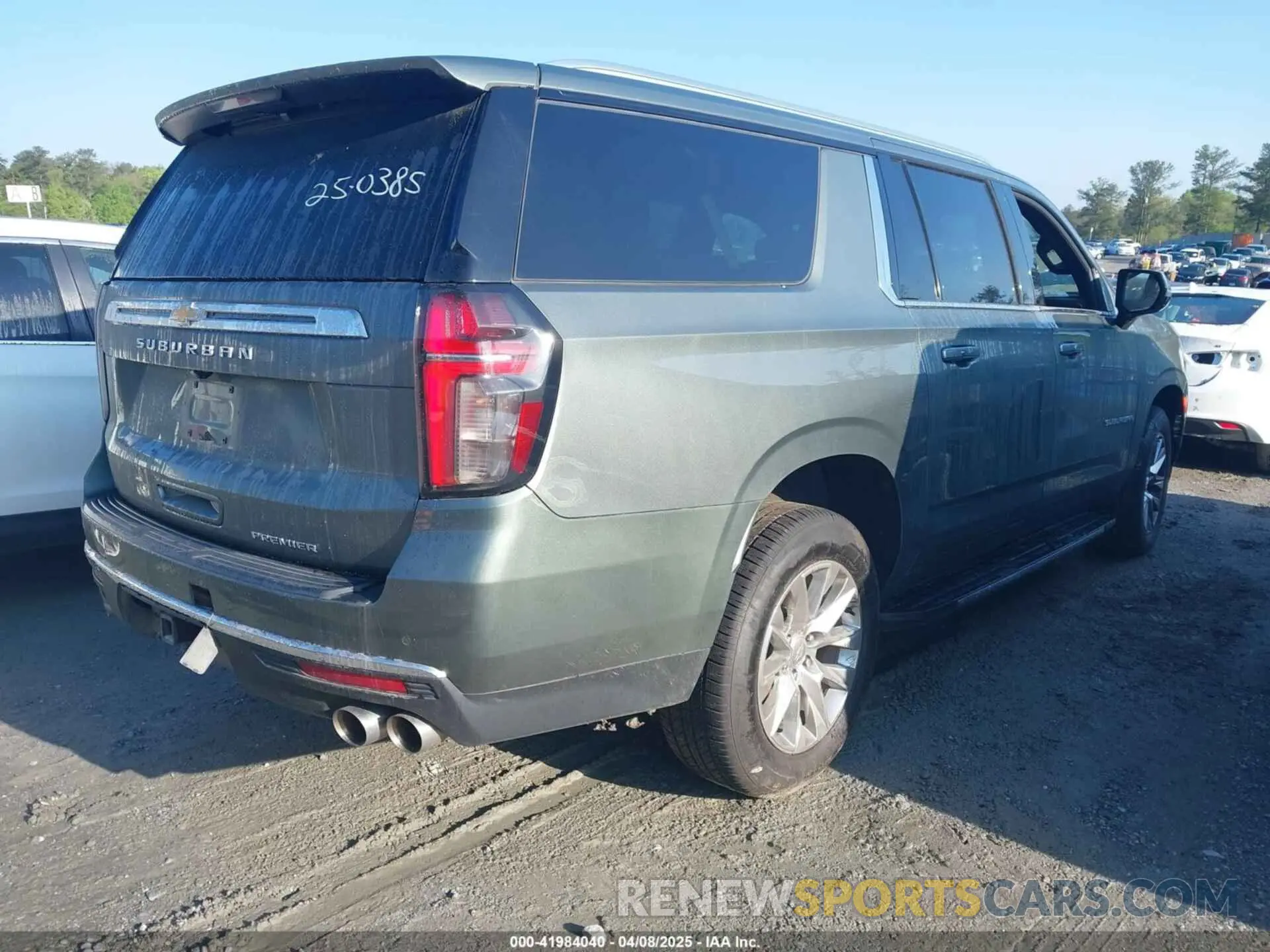 4 Photograph of a damaged car 1GNSKFKD4PR375702 CHEVROLET SUBURBAN 2023