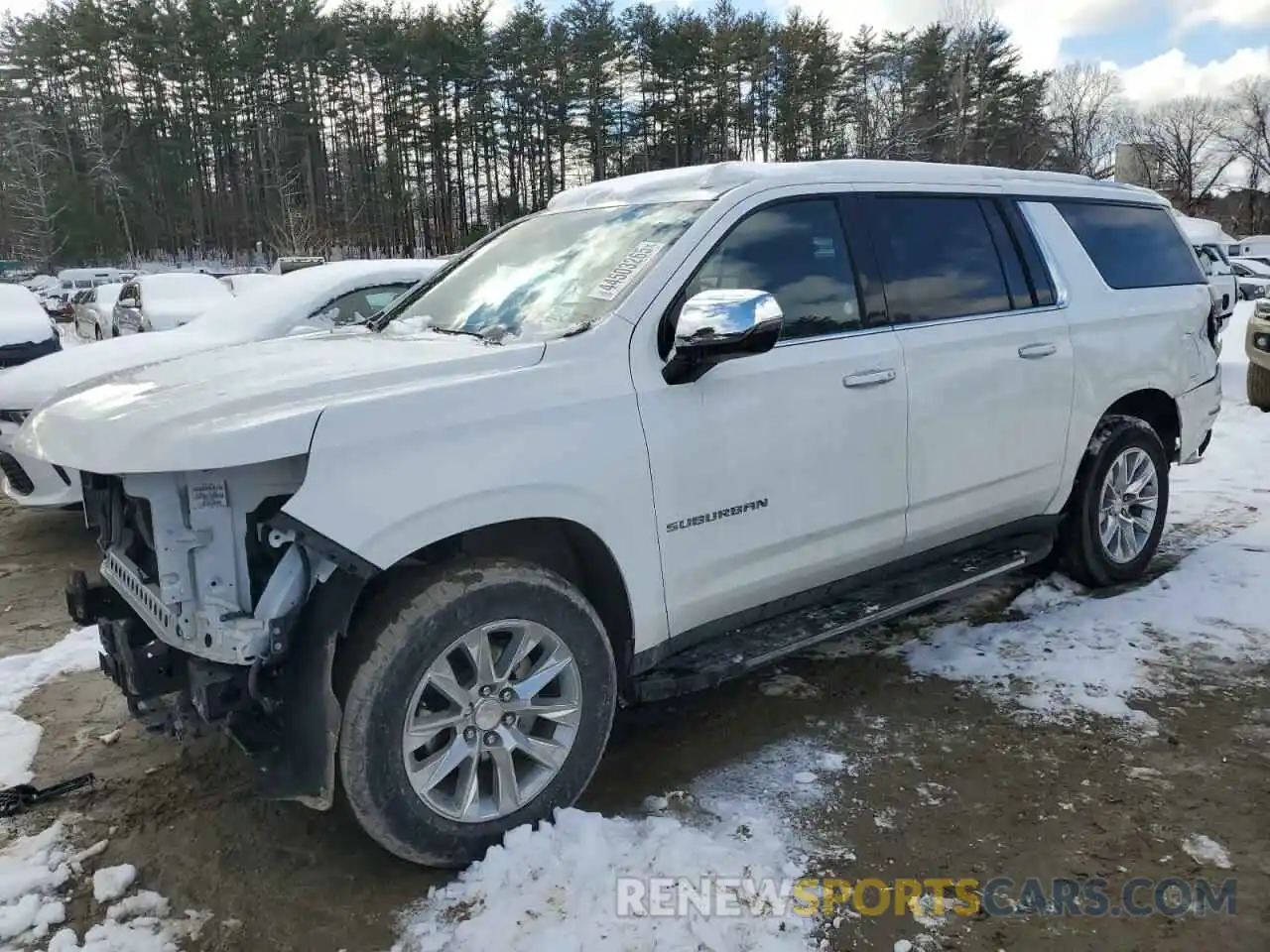 1 Photograph of a damaged car 1GNSKFKD5PR420016 CHEVROLET SUBURBAN 2023