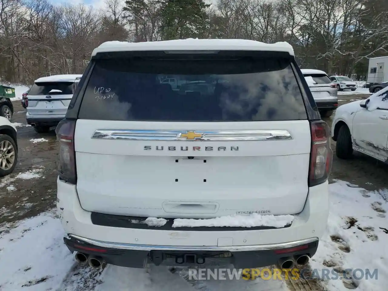 6 Photograph of a damaged car 1GNSKFKD5PR420016 CHEVROLET SUBURBAN 2023