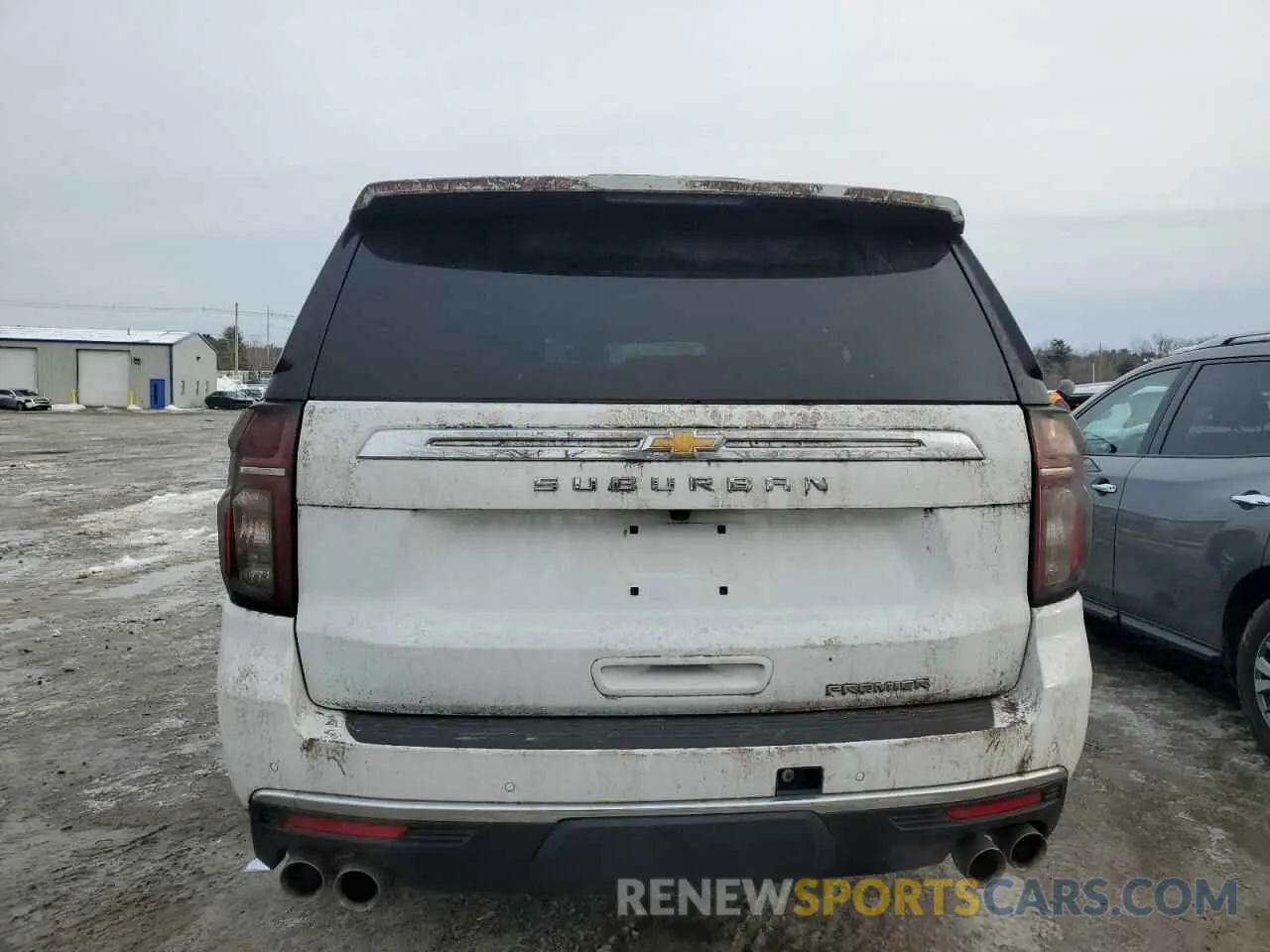 6 Photograph of a damaged car 1GNSKFKD6PR166896 CHEVROLET SUBURBAN 2023