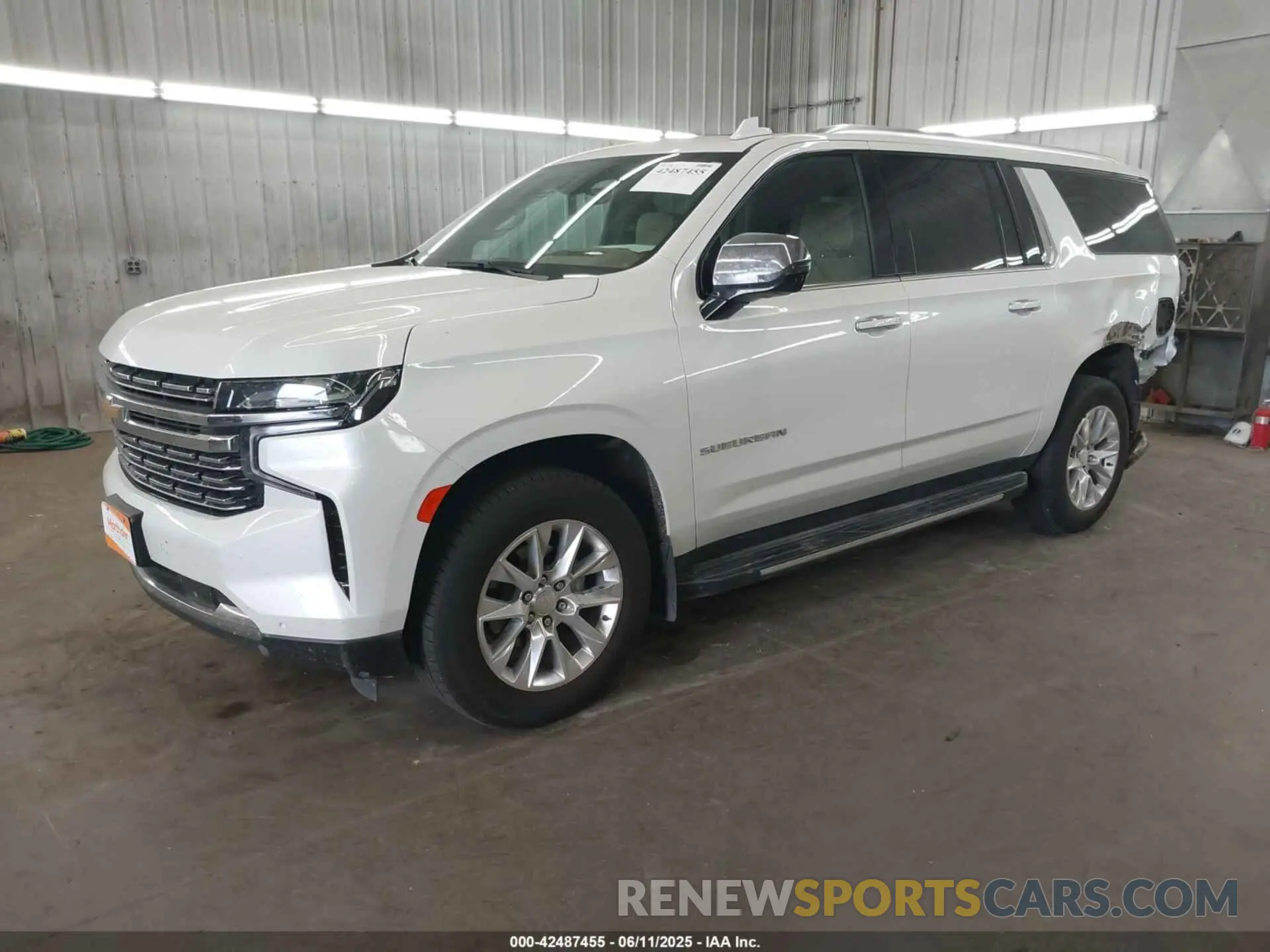 2 Photograph of a damaged car 1GNSKFKD6PR187716 CHEVROLET SUBURBAN 2023