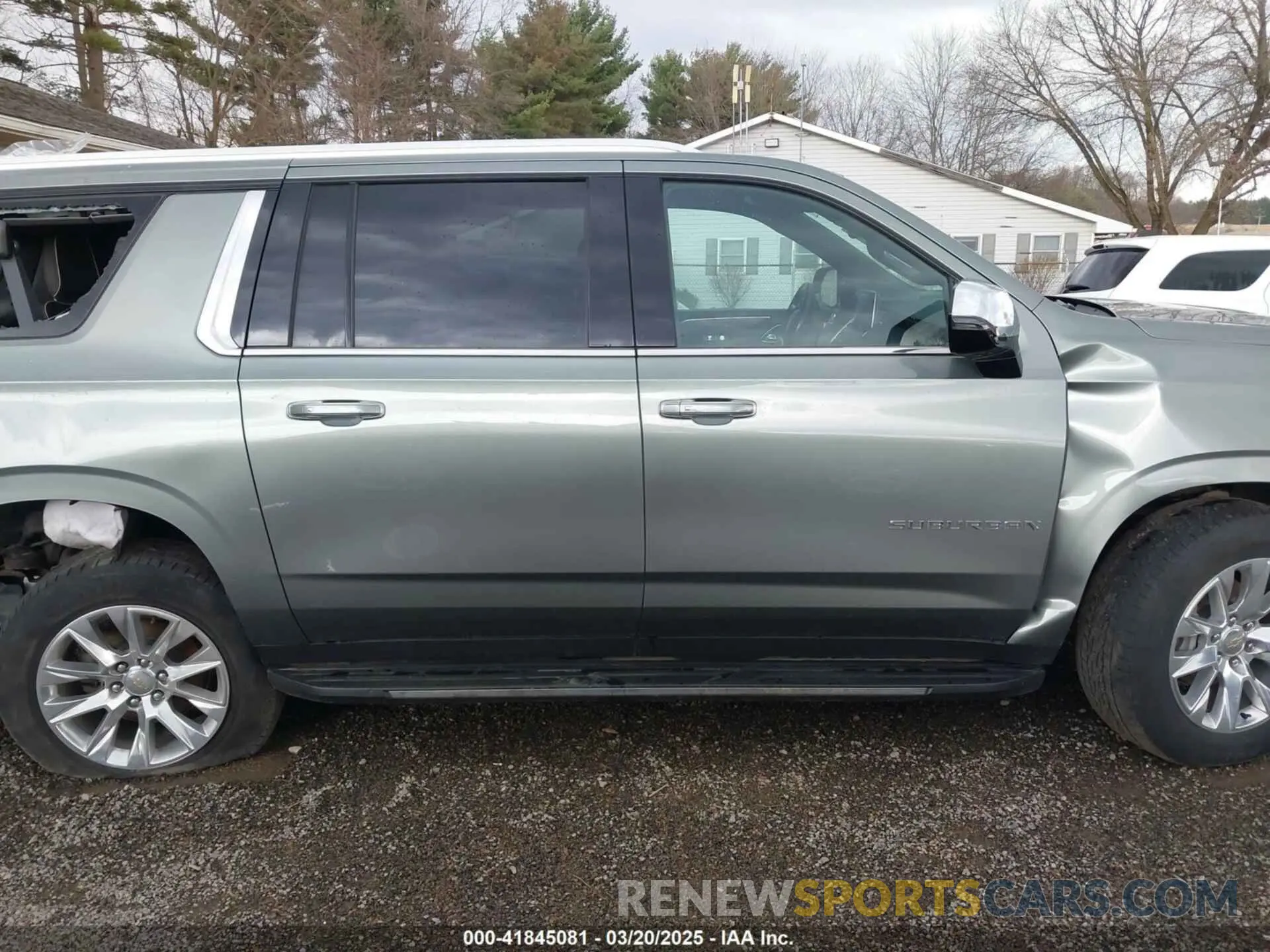 14 Photograph of a damaged car 1GNSKFKD6PR372798 CHEVROLET SUBURBAN 2023