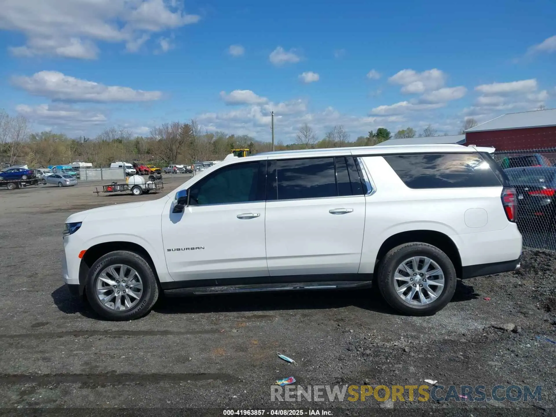 14 Photograph of a damaged car 1GNSKFKD6PR521145 CHEVROLET SUBURBAN 2023