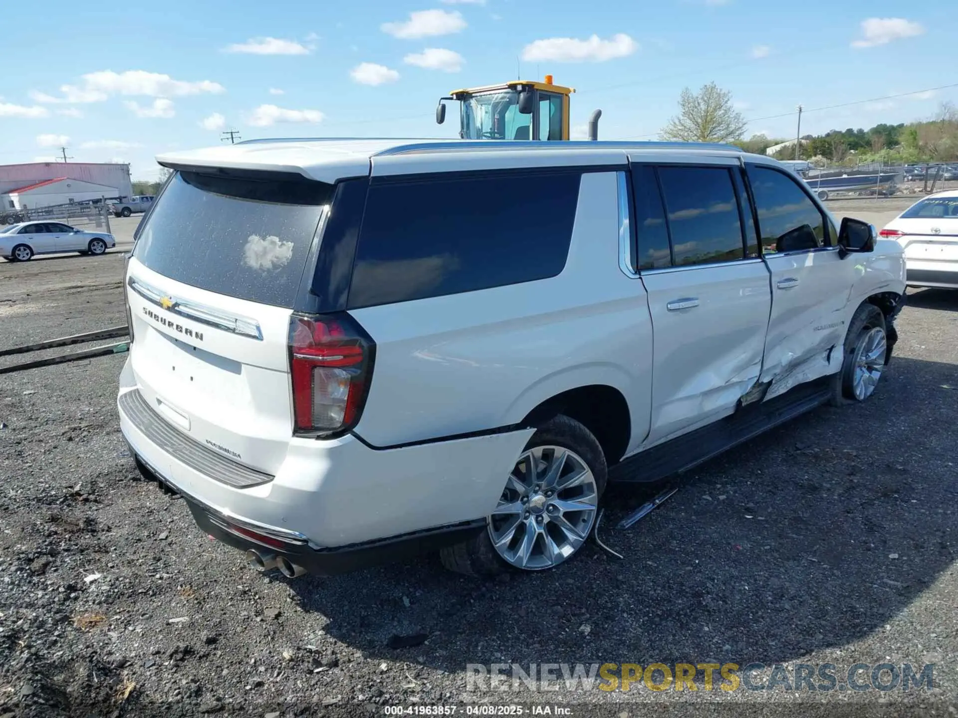4 Photograph of a damaged car 1GNSKFKD6PR521145 CHEVROLET SUBURBAN 2023