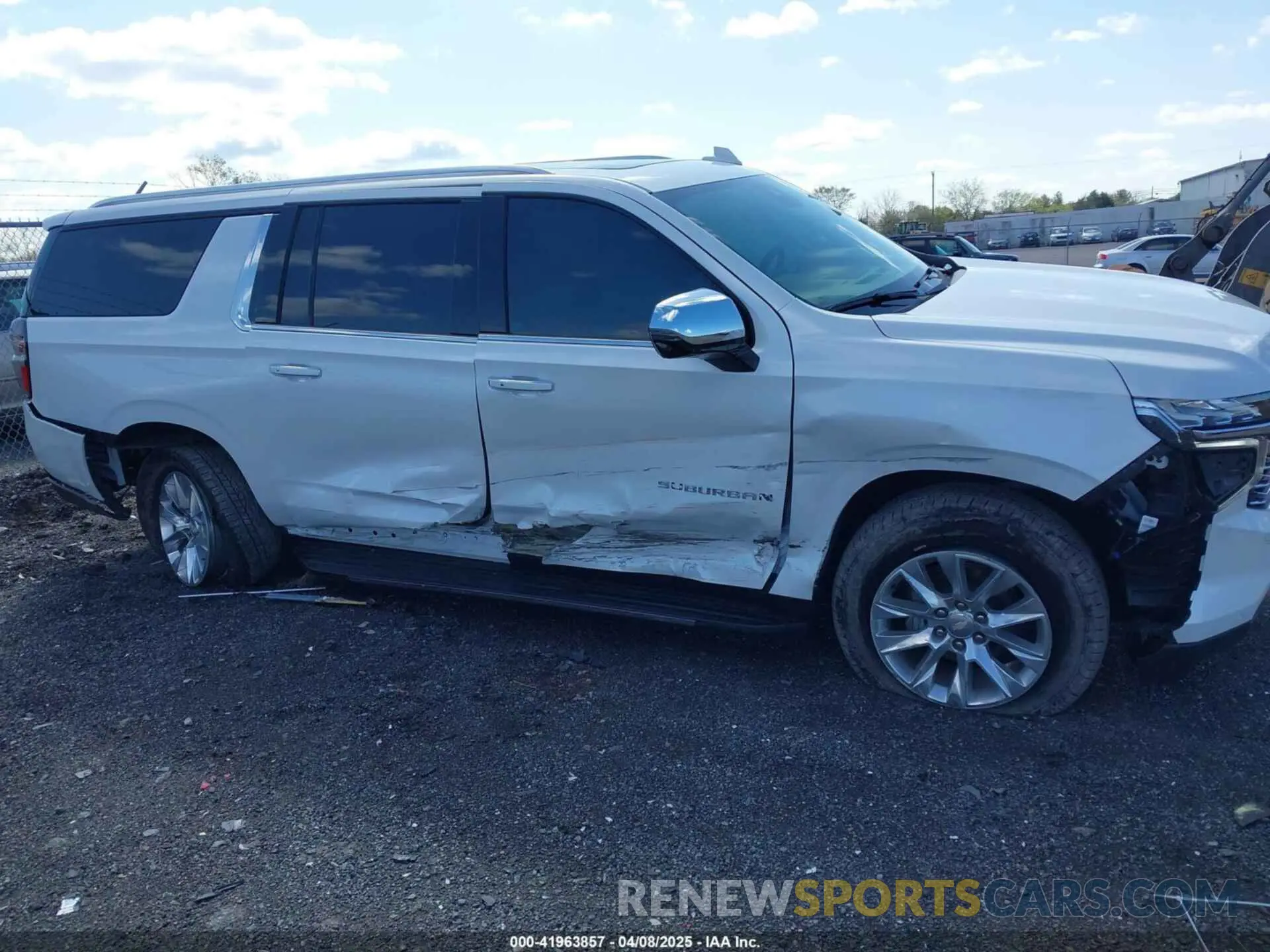 6 Photograph of a damaged car 1GNSKFKD6PR521145 CHEVROLET SUBURBAN 2023