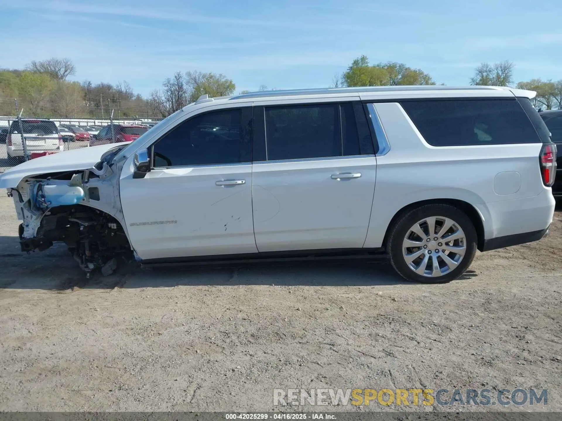 14 Photograph of a damaged car 1GNSKFKD8PR328768 CHEVROLET SUBURBAN 2023