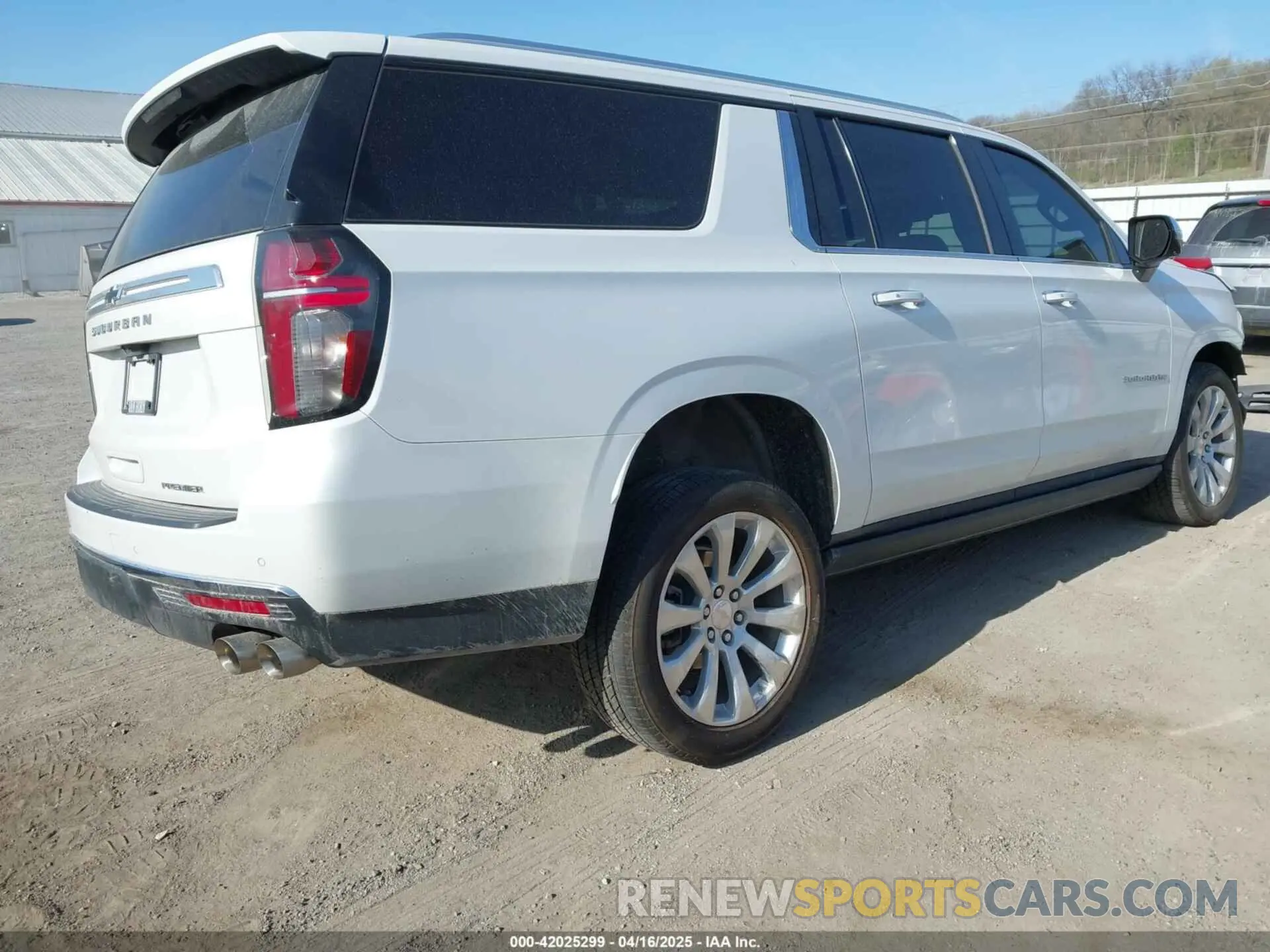 4 Photograph of a damaged car 1GNSKFKD8PR328768 CHEVROLET SUBURBAN 2023