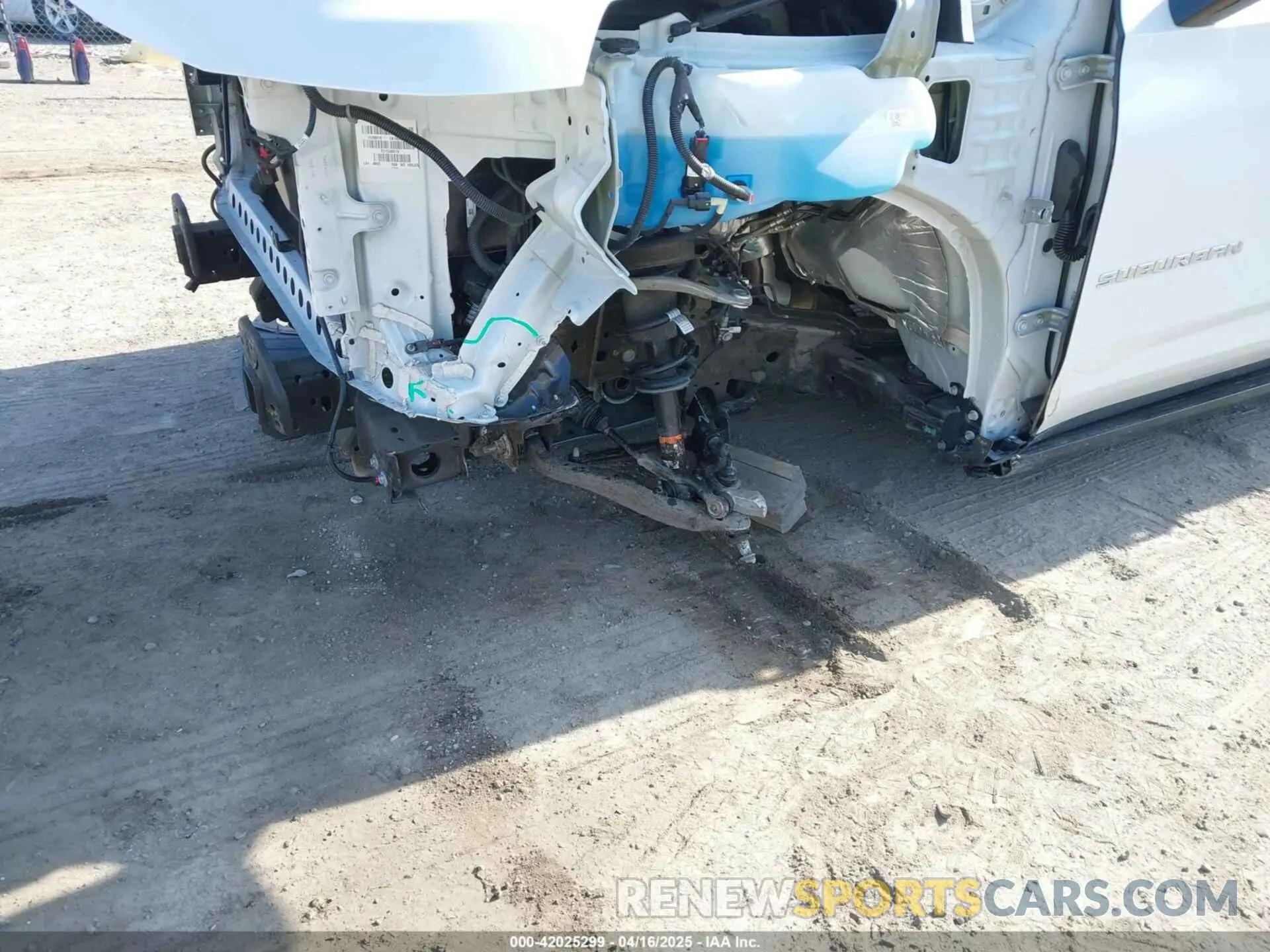 6 Photograph of a damaged car 1GNSKFKD8PR328768 CHEVROLET SUBURBAN 2023