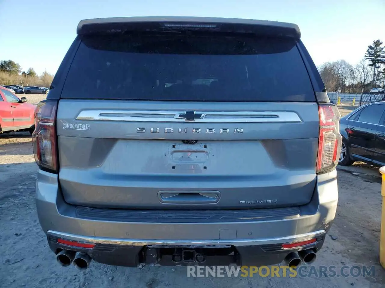 6 Photograph of a damaged car 1GNSKFKDXPR209541 CHEVROLET SUBURBAN 2023