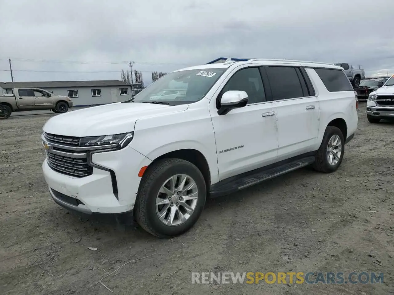 1 Photograph of a damaged car 1GNSKFKDXPR253331 CHEVROLET SUBURBAN 2023