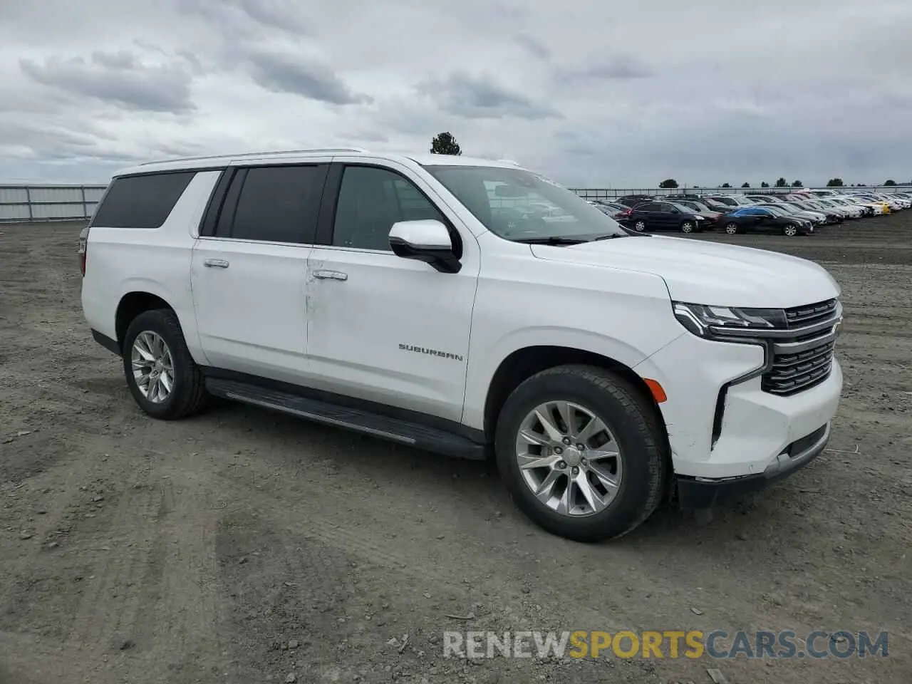 4 Photograph of a damaged car 1GNSKFKDXPR253331 CHEVROLET SUBURBAN 2023