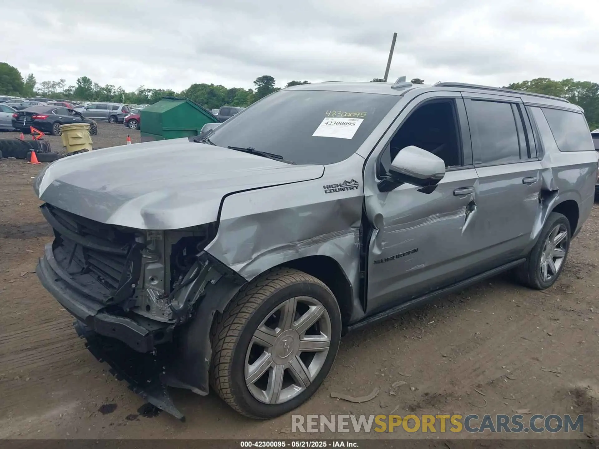 6 Photograph of a damaged car 1GNSKGKL0PR315137 CHEVROLET SUBURBAN 2023