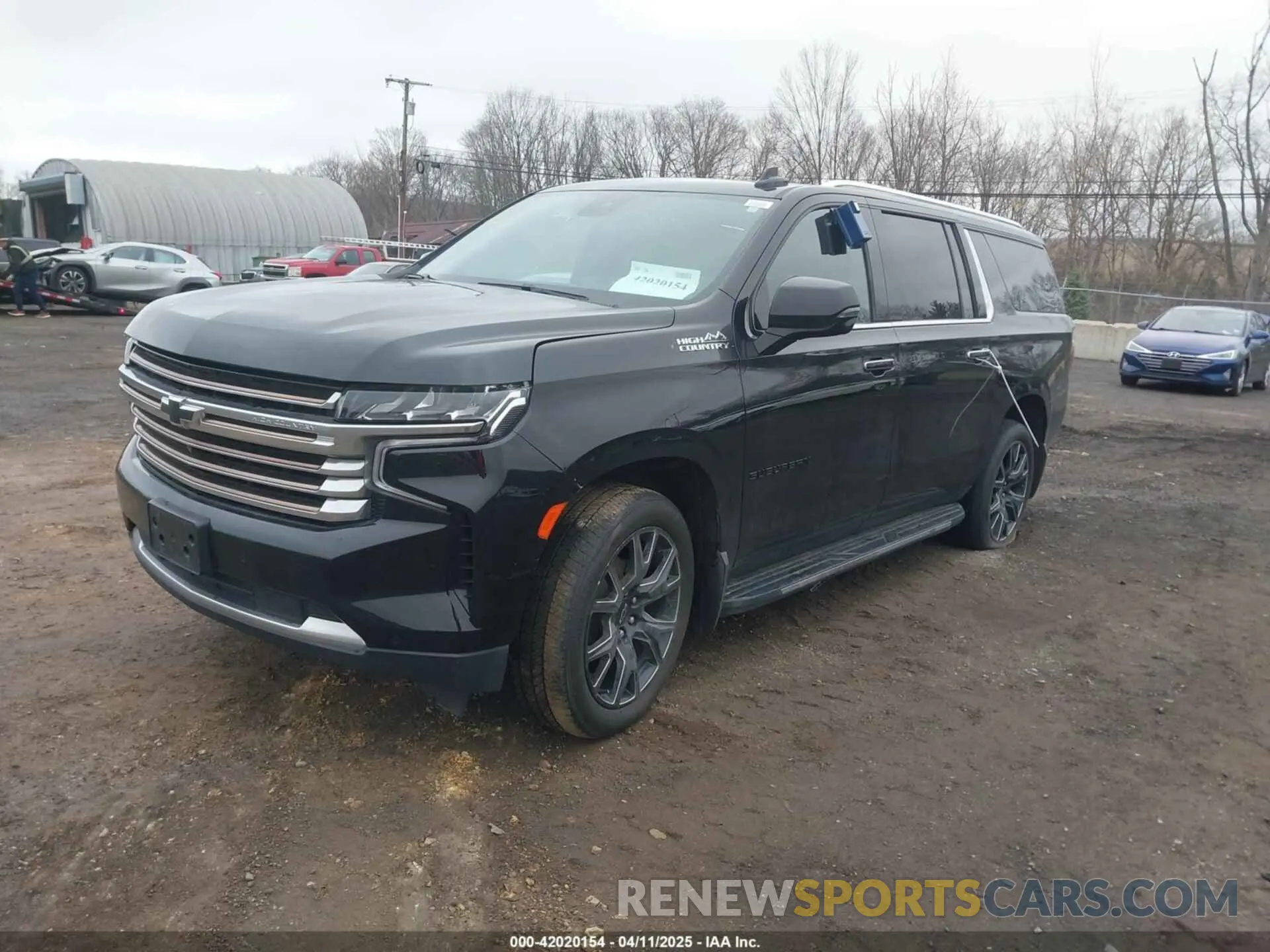 2 Photograph of a damaged car 1GNSKGKL0PR404402 CHEVROLET SUBURBAN 2023