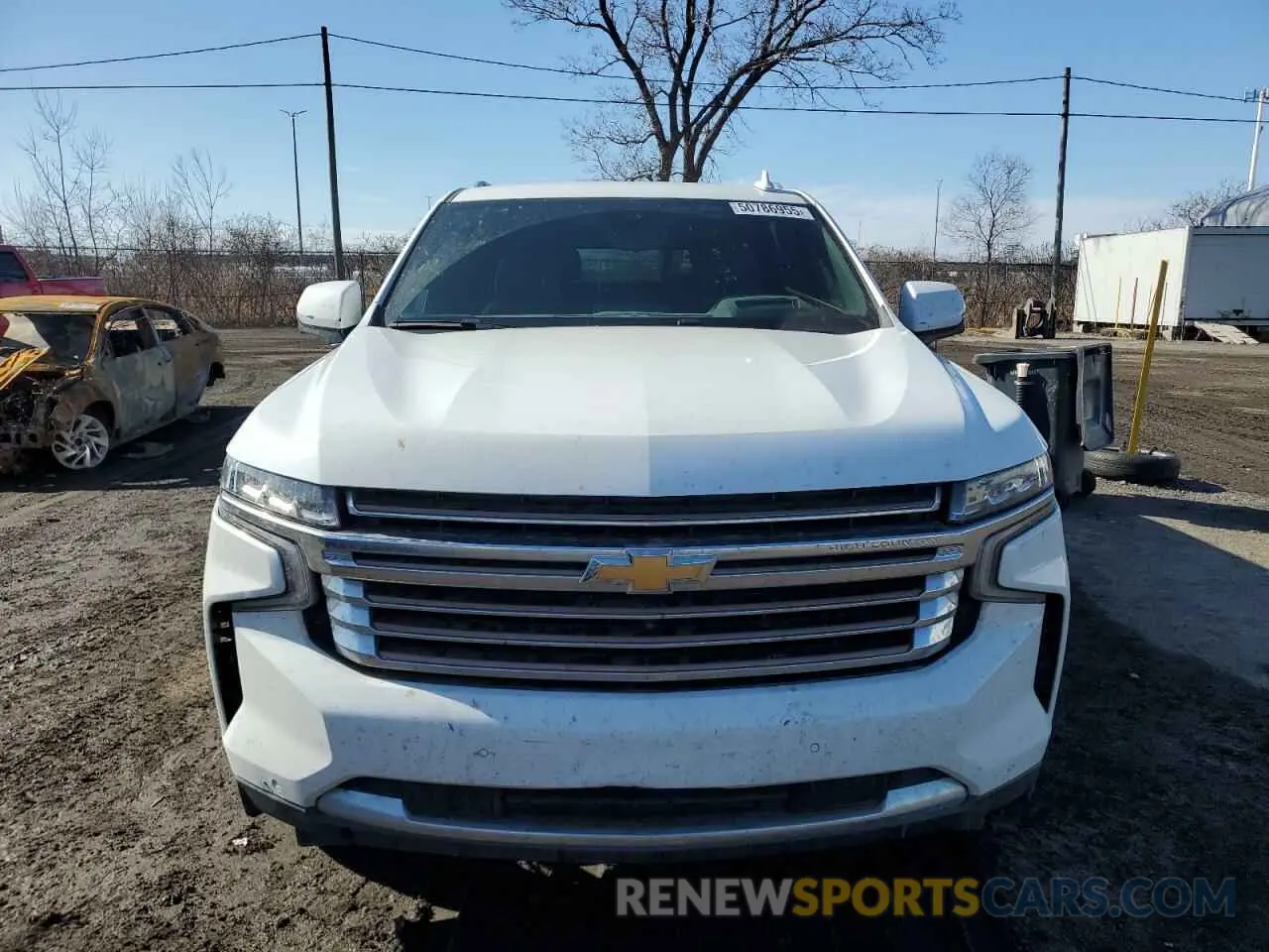 5 Photograph of a damaged car 1GNSKGKL8PR276328 CHEVROLET SUBURBAN 2023