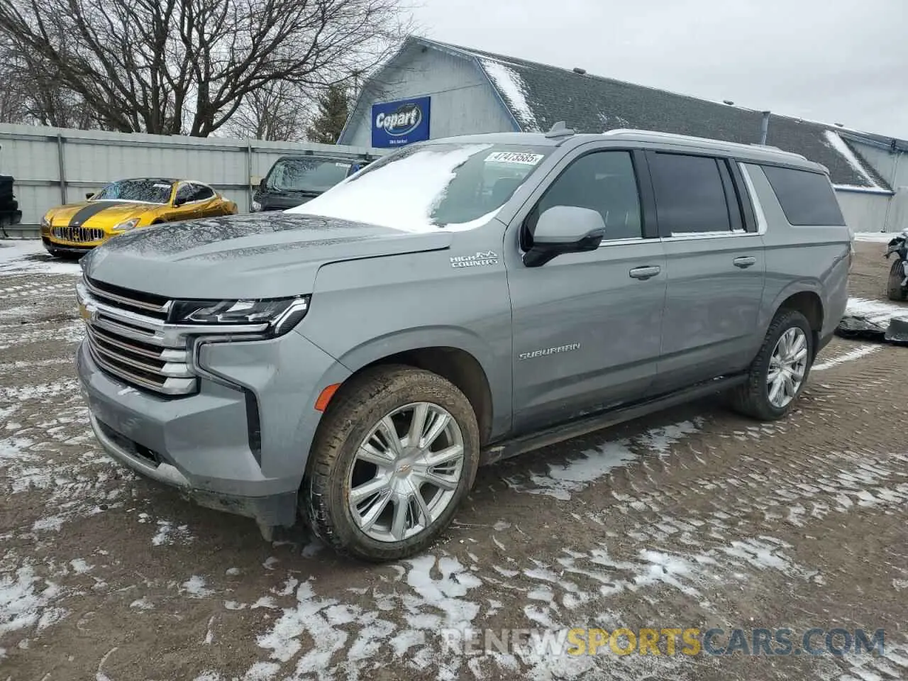 1 Photograph of a damaged car 1GNSKGKL9PR211956 CHEVROLET SUBURBAN 2023