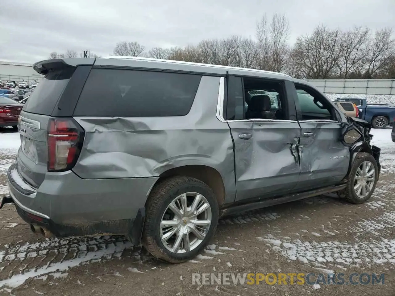 3 Photograph of a damaged car 1GNSKGKL9PR211956 CHEVROLET SUBURBAN 2023