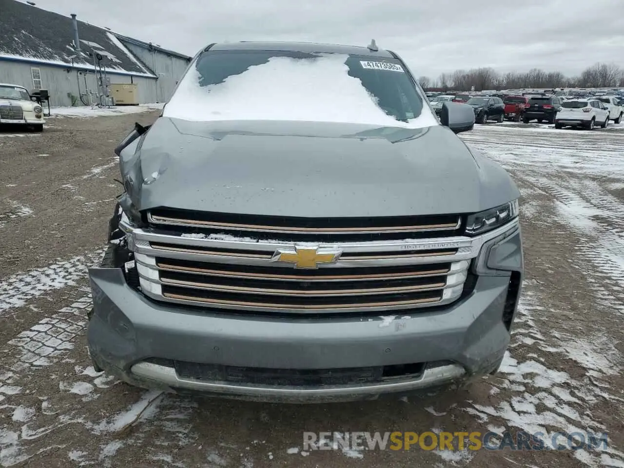 5 Photograph of a damaged car 1GNSKGKL9PR211956 CHEVROLET SUBURBAN 2023