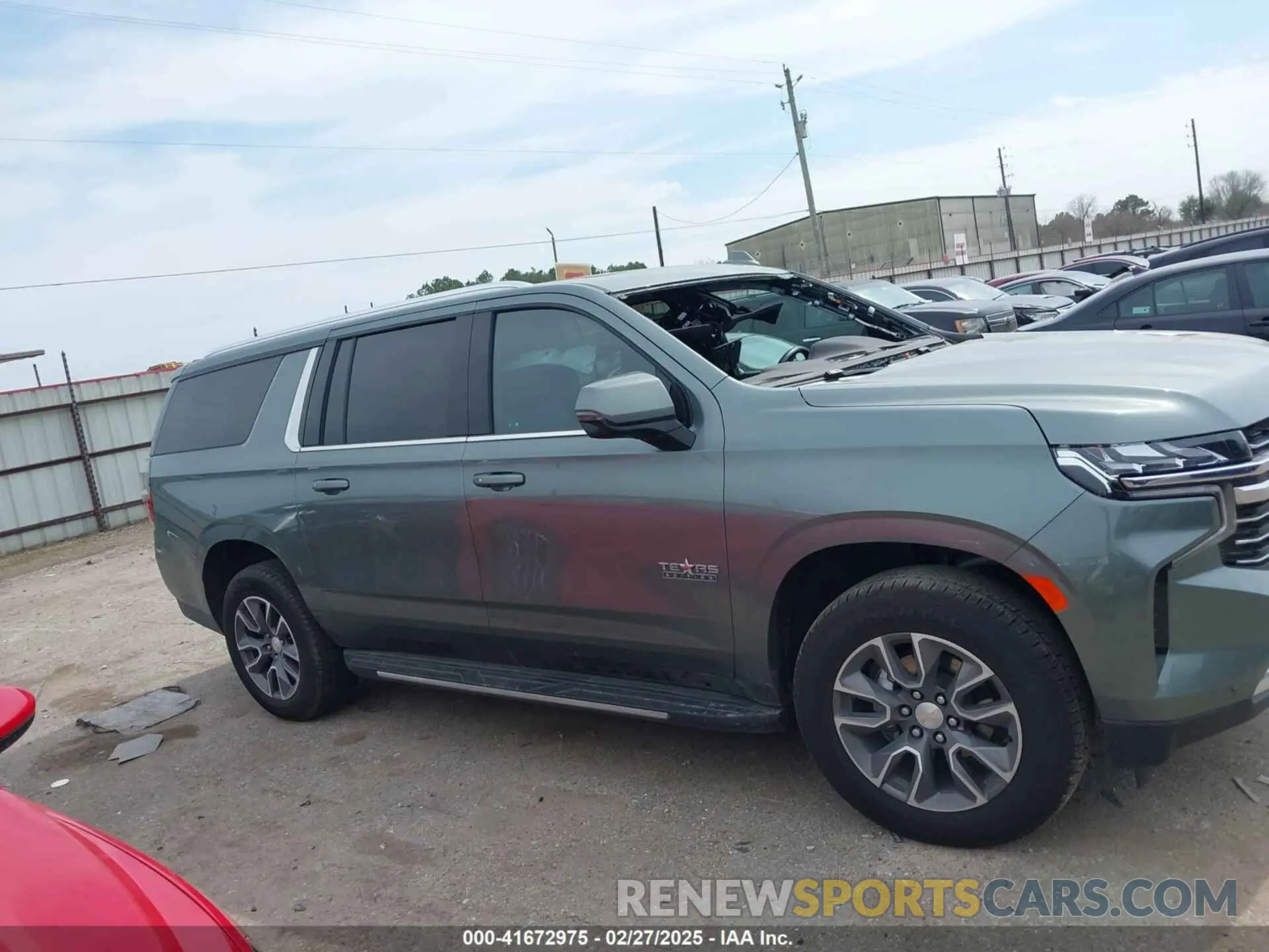 13 Photograph of a damaged car 1GNSCCKD1RR221625 CHEVROLET SUBURBAN 2024