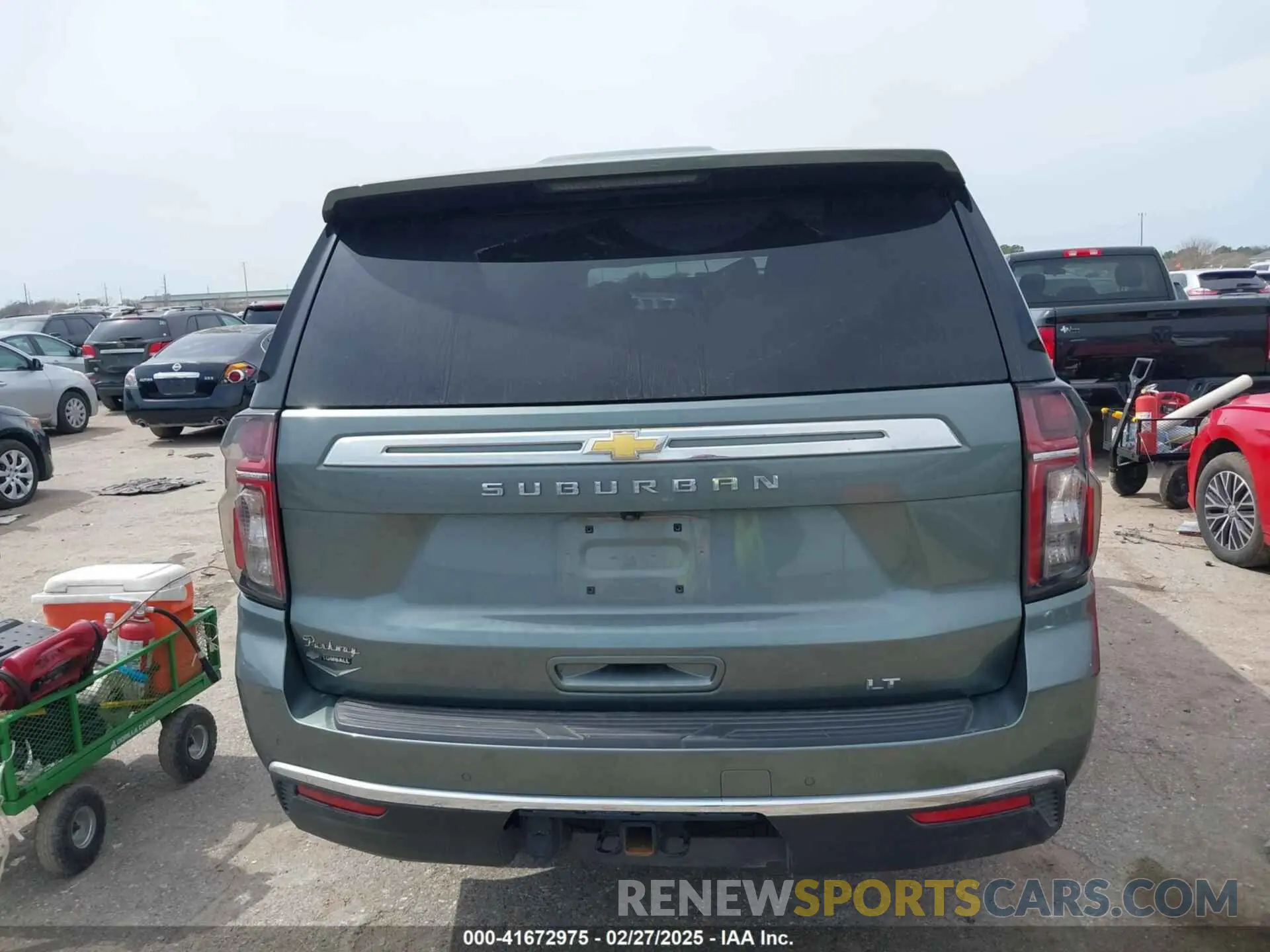 16 Photograph of a damaged car 1GNSCCKD1RR221625 CHEVROLET SUBURBAN 2024