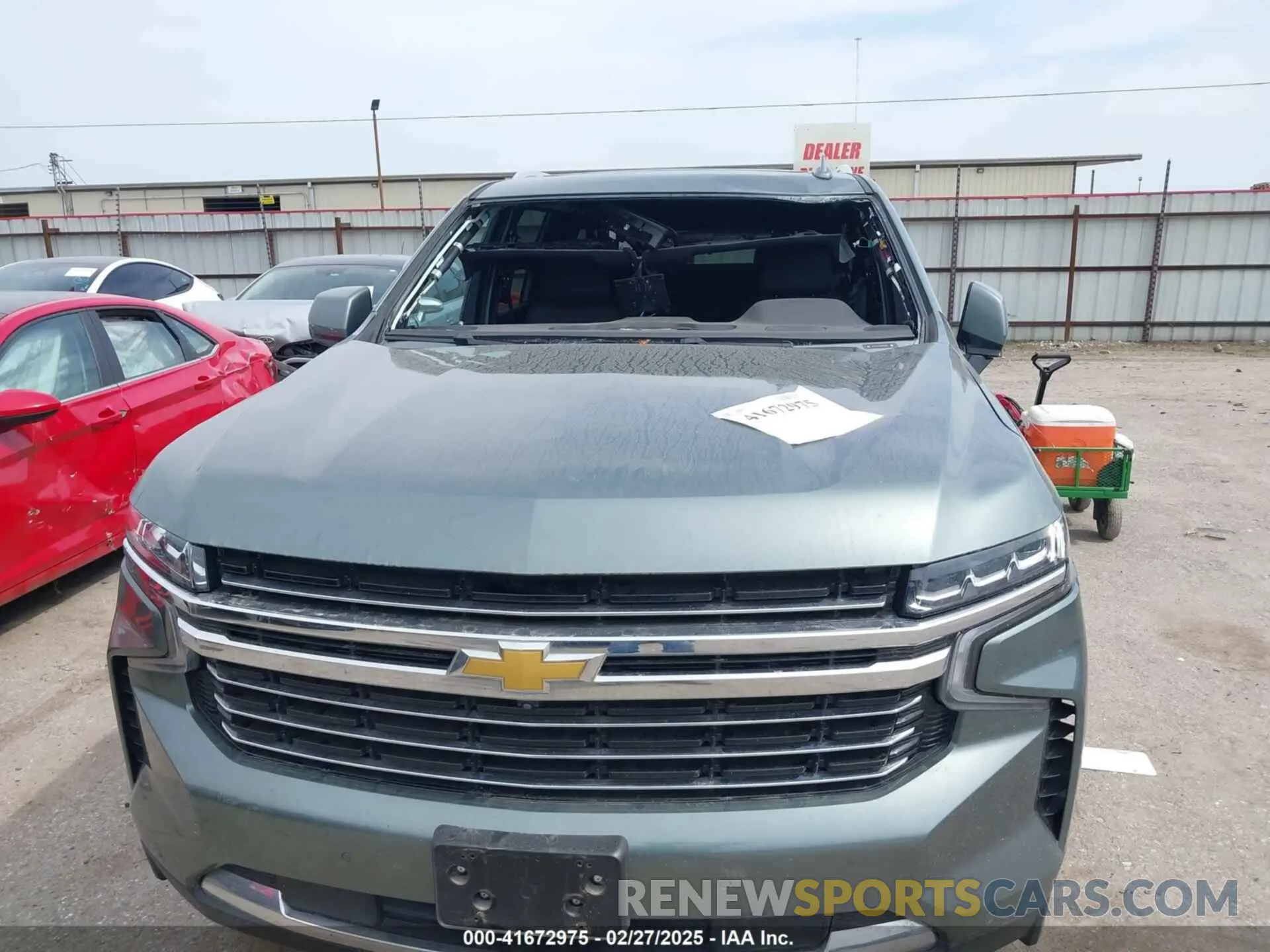 6 Photograph of a damaged car 1GNSCCKD1RR221625 CHEVROLET SUBURBAN 2024
