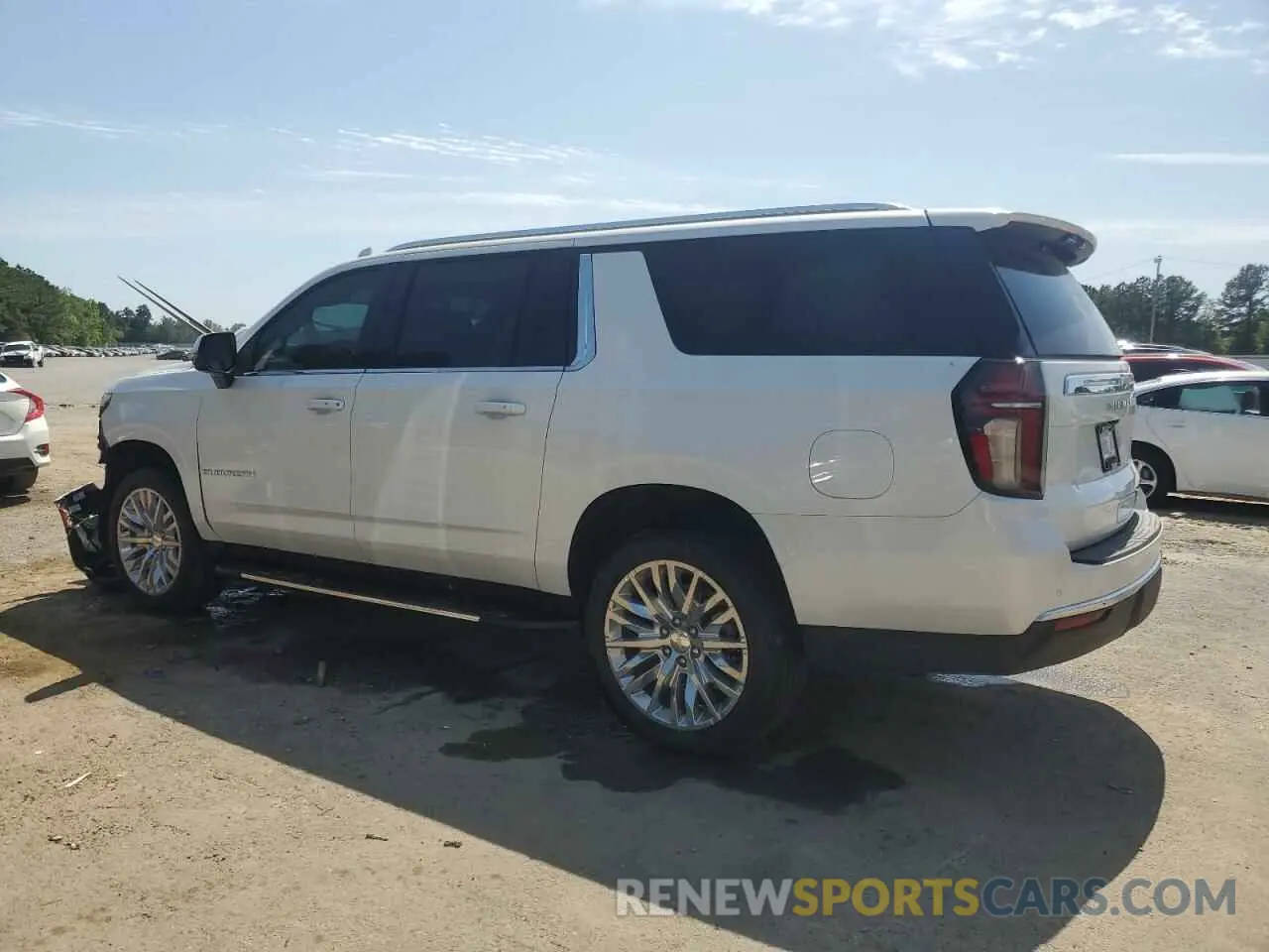 2 Photograph of a damaged car 1GNSCCKD2RR318591 CHEVROLET SUBURBAN 2024