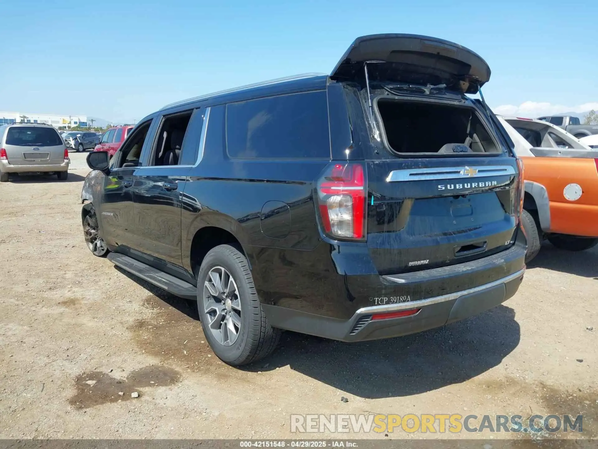 3 Photograph of a damaged car 1GNSCCKT6RR222440 CHEVROLET SUBURBAN 2024