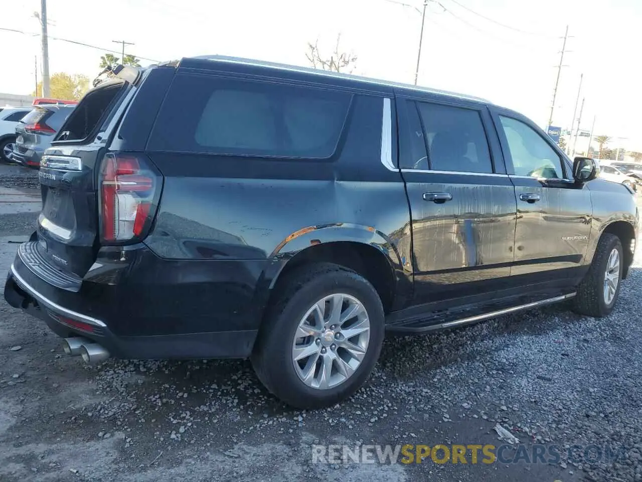3 Photograph of a damaged car 1GNSCFKD4PR192684 CHEVROLET SUBURBAN 2024