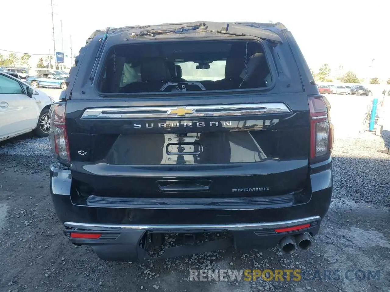 6 Photograph of a damaged car 1GNSCFKD4PR192684 CHEVROLET SUBURBAN 2024